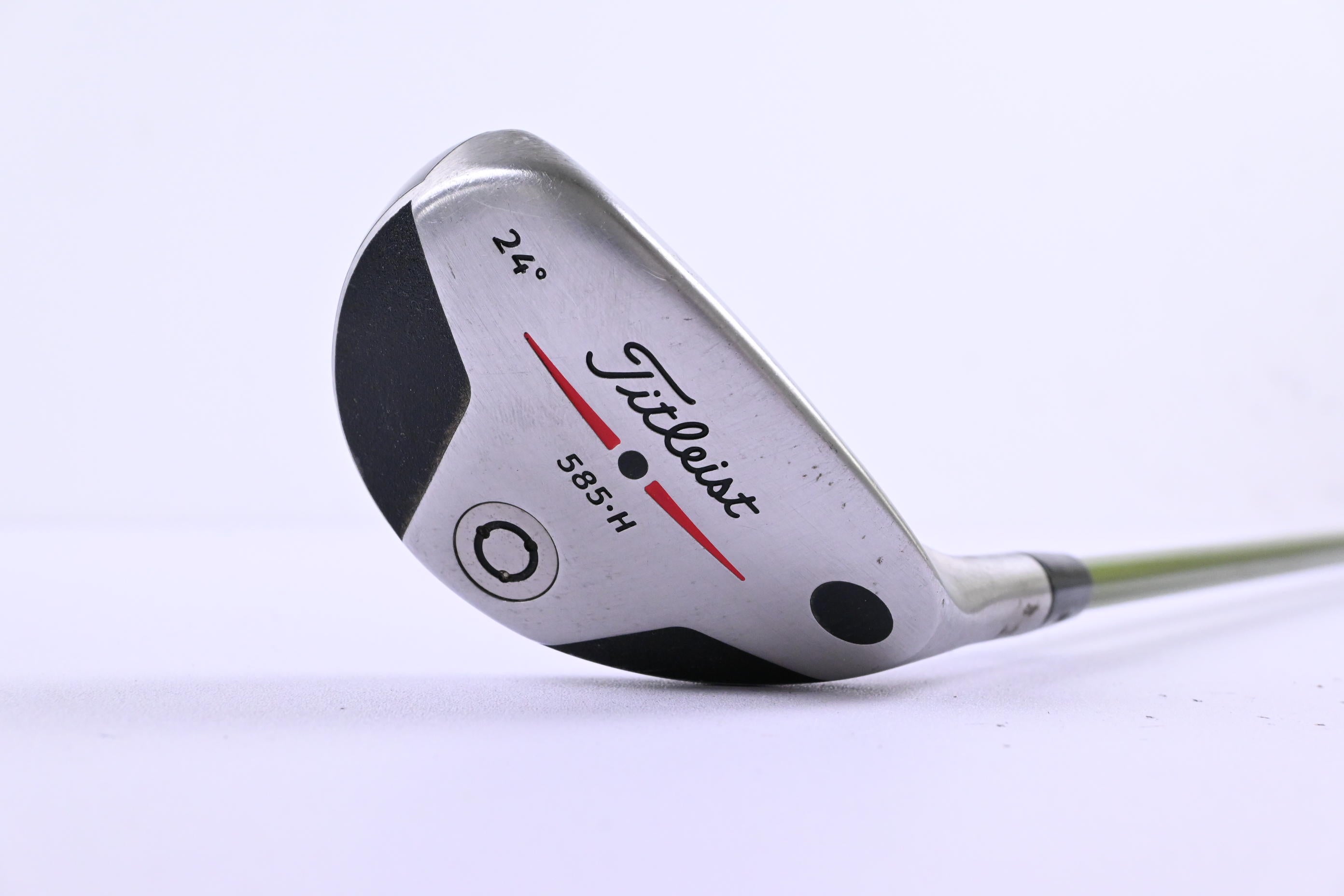 Titleist 585.H #4 Hybrid / 24 Degree / Stiff Flex Aldila NV Hybrid 85 Shaft