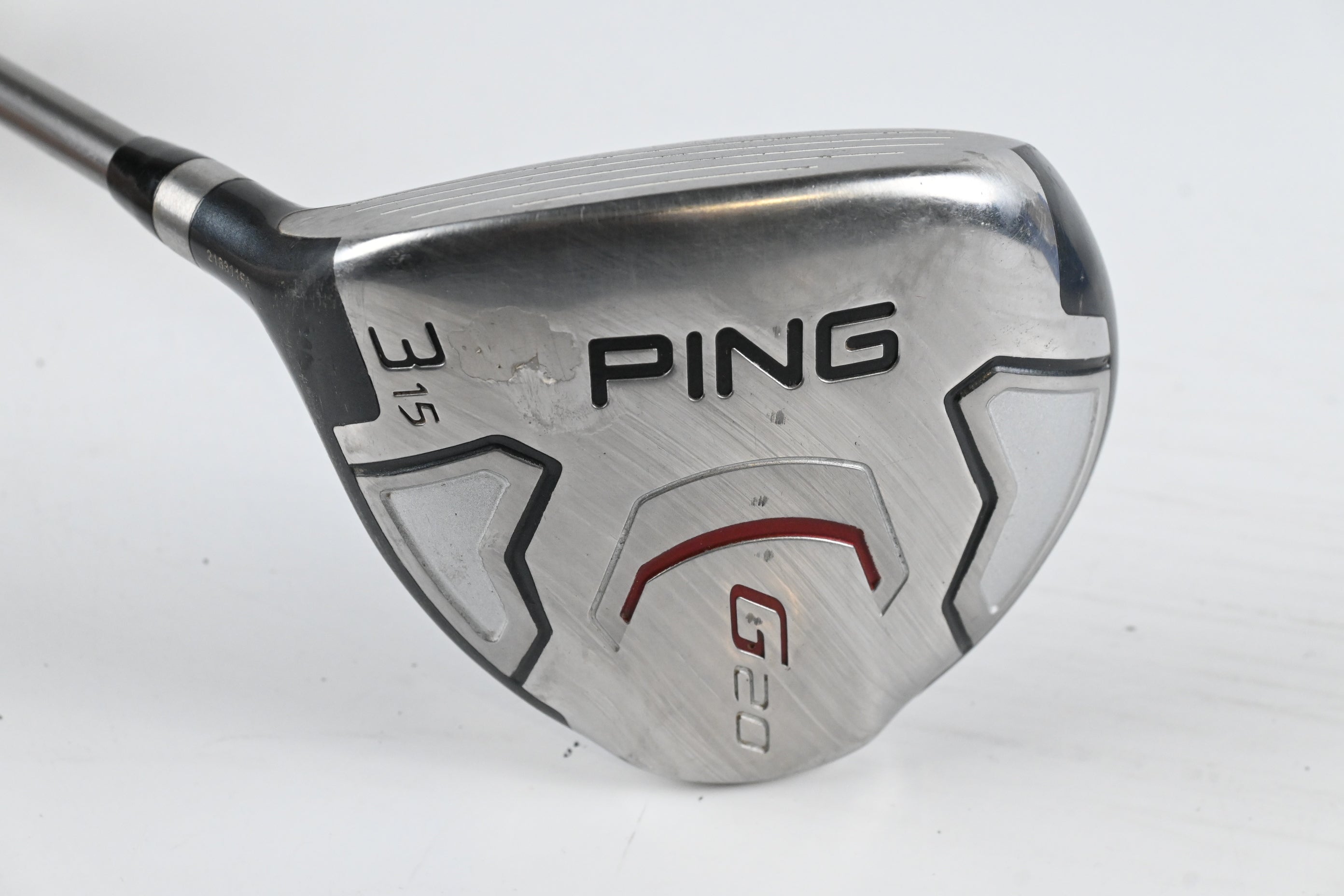Left Hand Ping G20 #3 Wood / 15 Degree / Stiff Flex Ping TFC 169 F Shaft