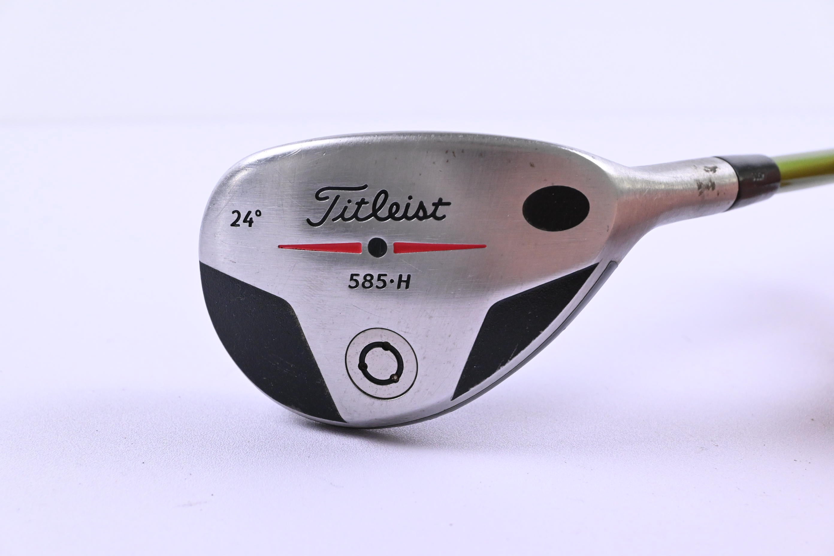 Titleist 585.H #4 Hybrid / 24 Degree / Stiff Flex Aldila NV Hybrid 85 Shaft
