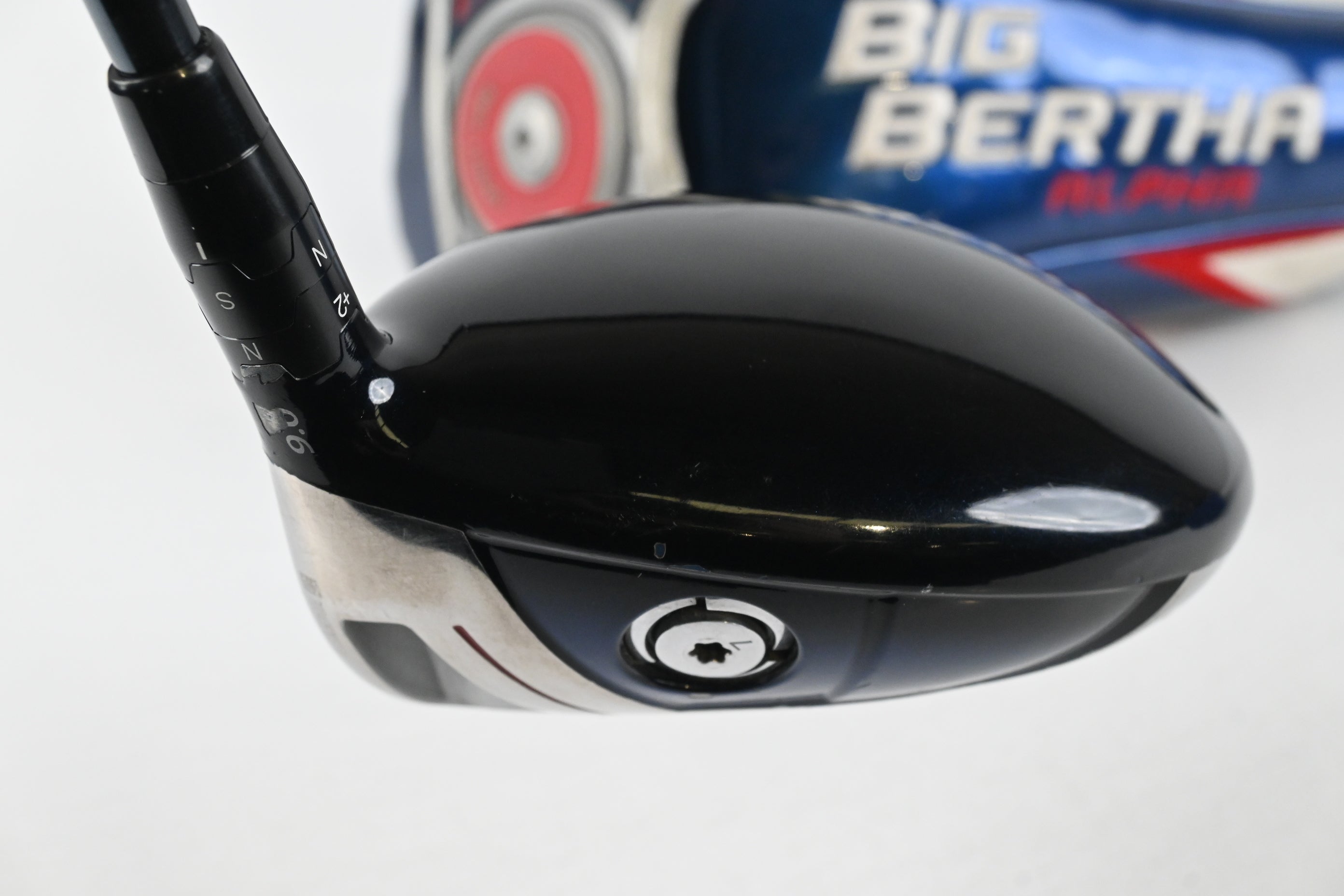 Callaway Big Bertha Alpha 2014 Driver / 9 Degree / Stiff Flex UST LinQ M40X Red