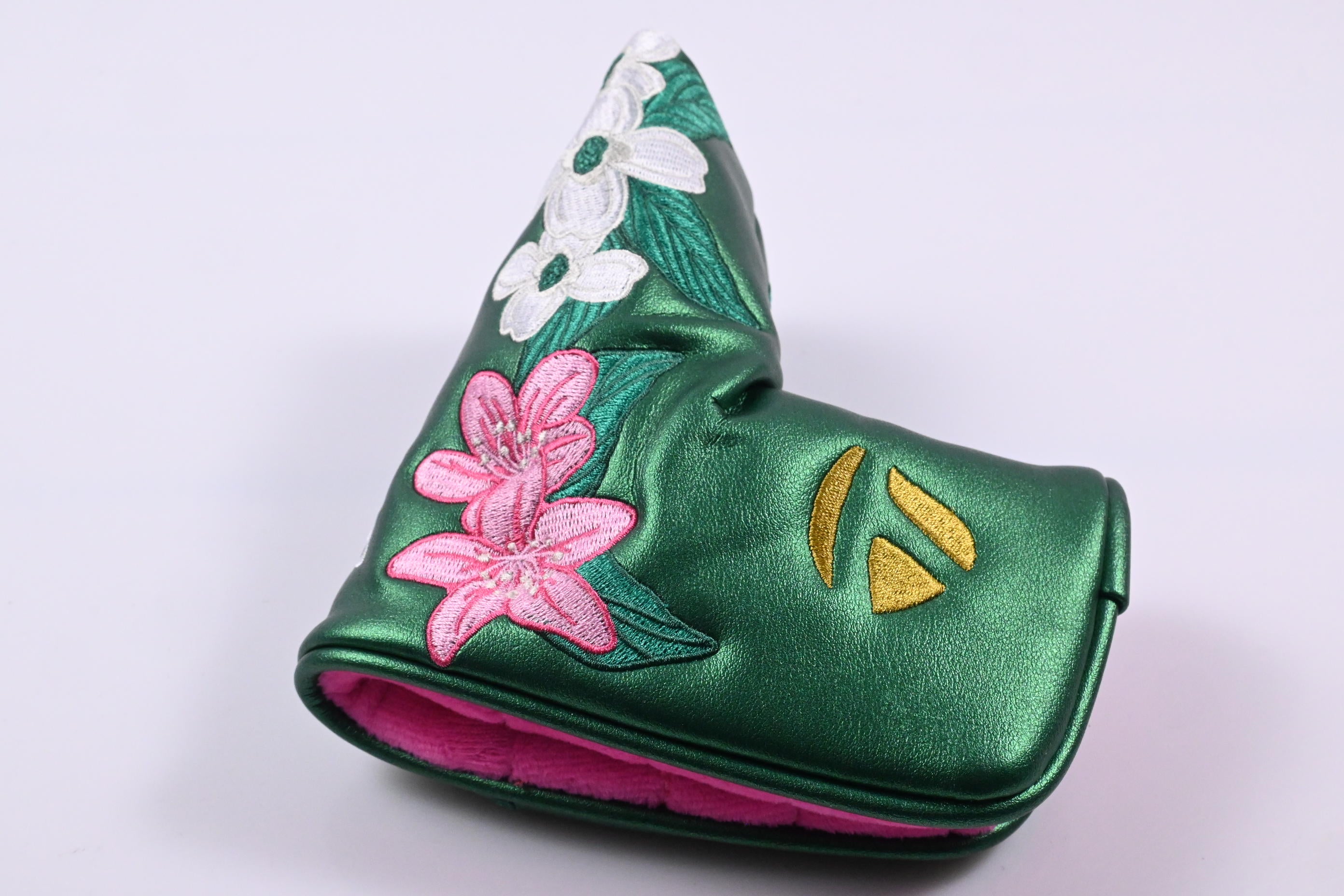 Taylormade Season Opener 2025 Blade Putter Headcover / Green, White & Pink