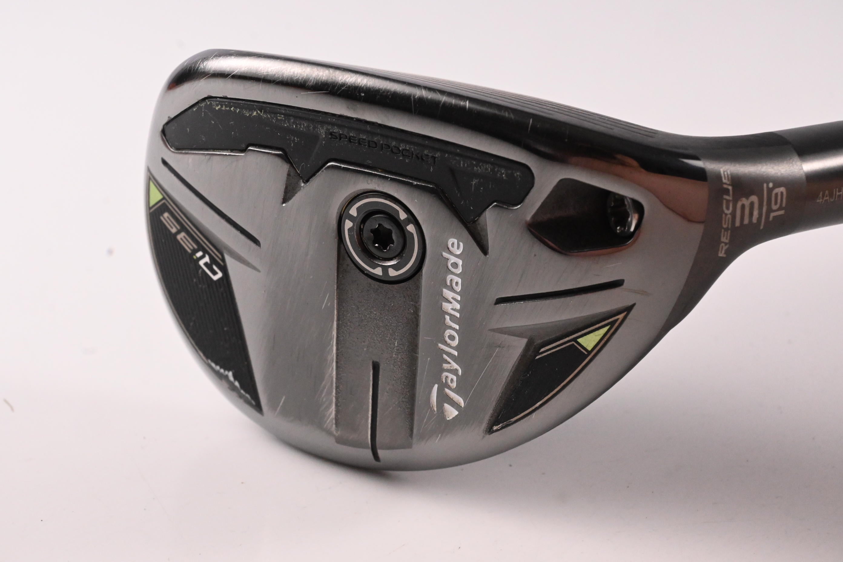 Taylormade Qi35 #3 Hybrid / 19 Degree / Stiff Flex Fujikura Ventus Blue 7 Shaft