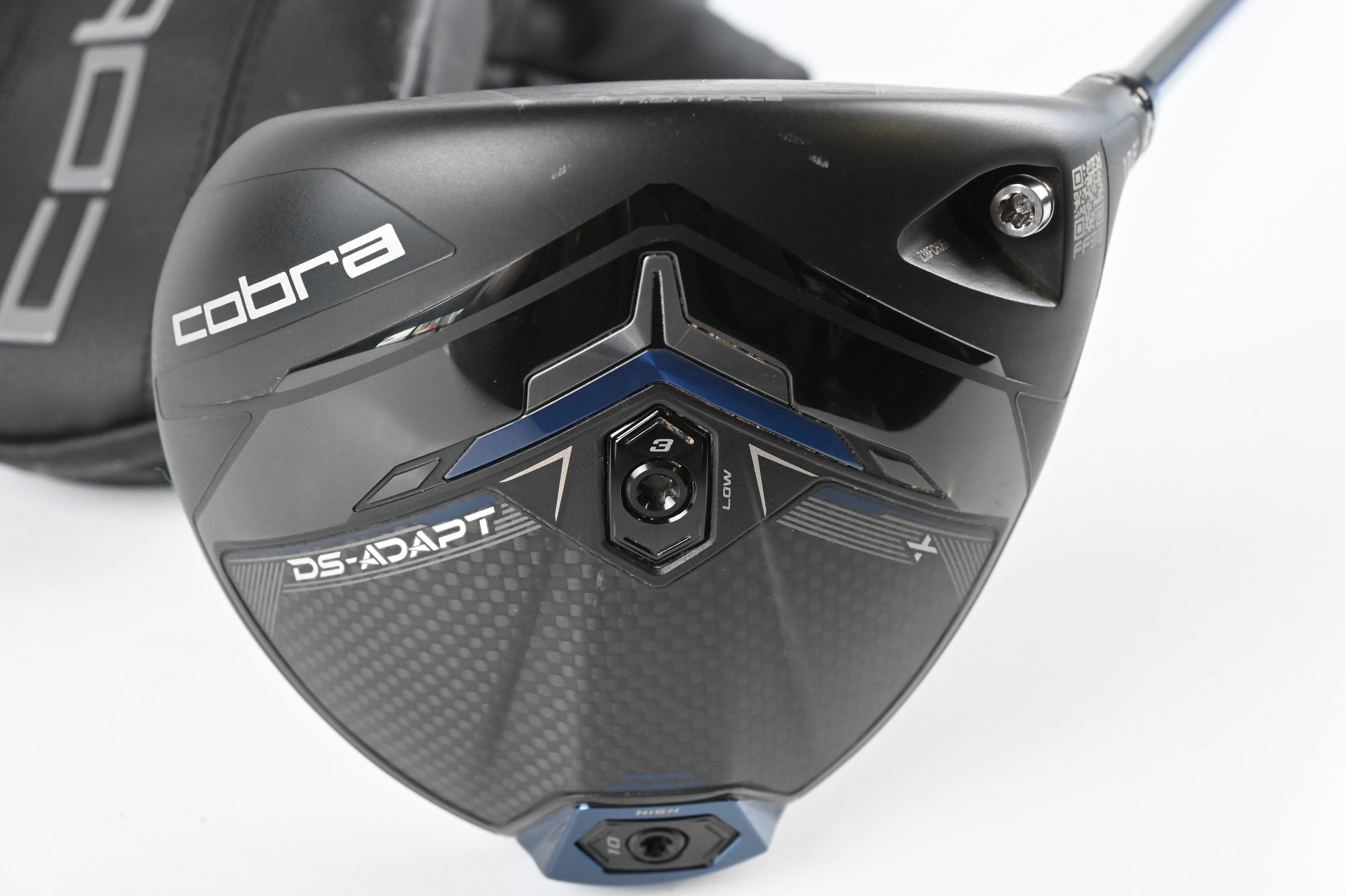Cobra DS-Adapt X Driver / 10.5 Degree / Stiff Flex Denali Charcoal 50 Shaft