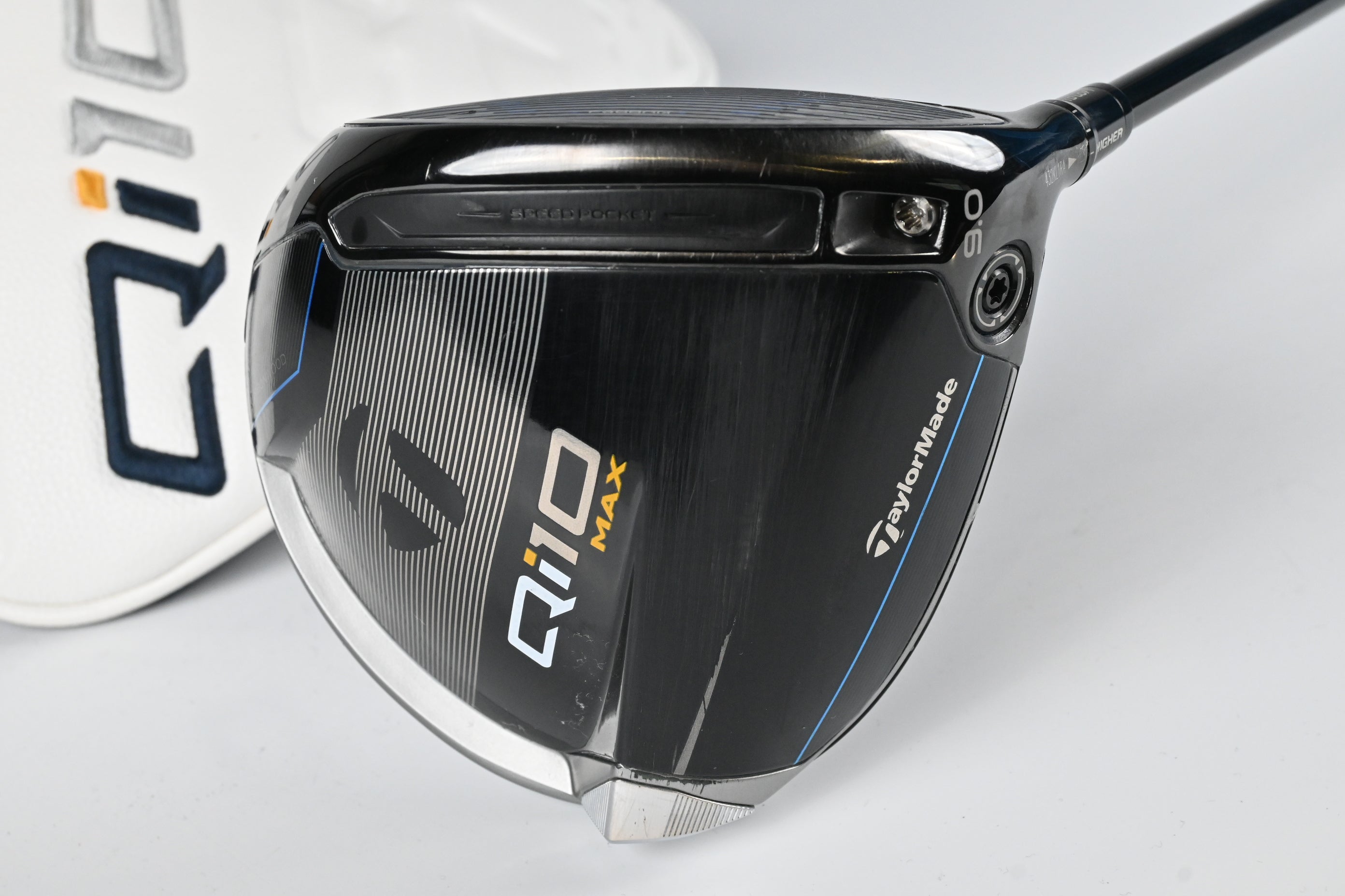 Taylormade Qi10 Max Driver / 9 Degree / Stiff Flex Fujikura Ventus TR Blue 5