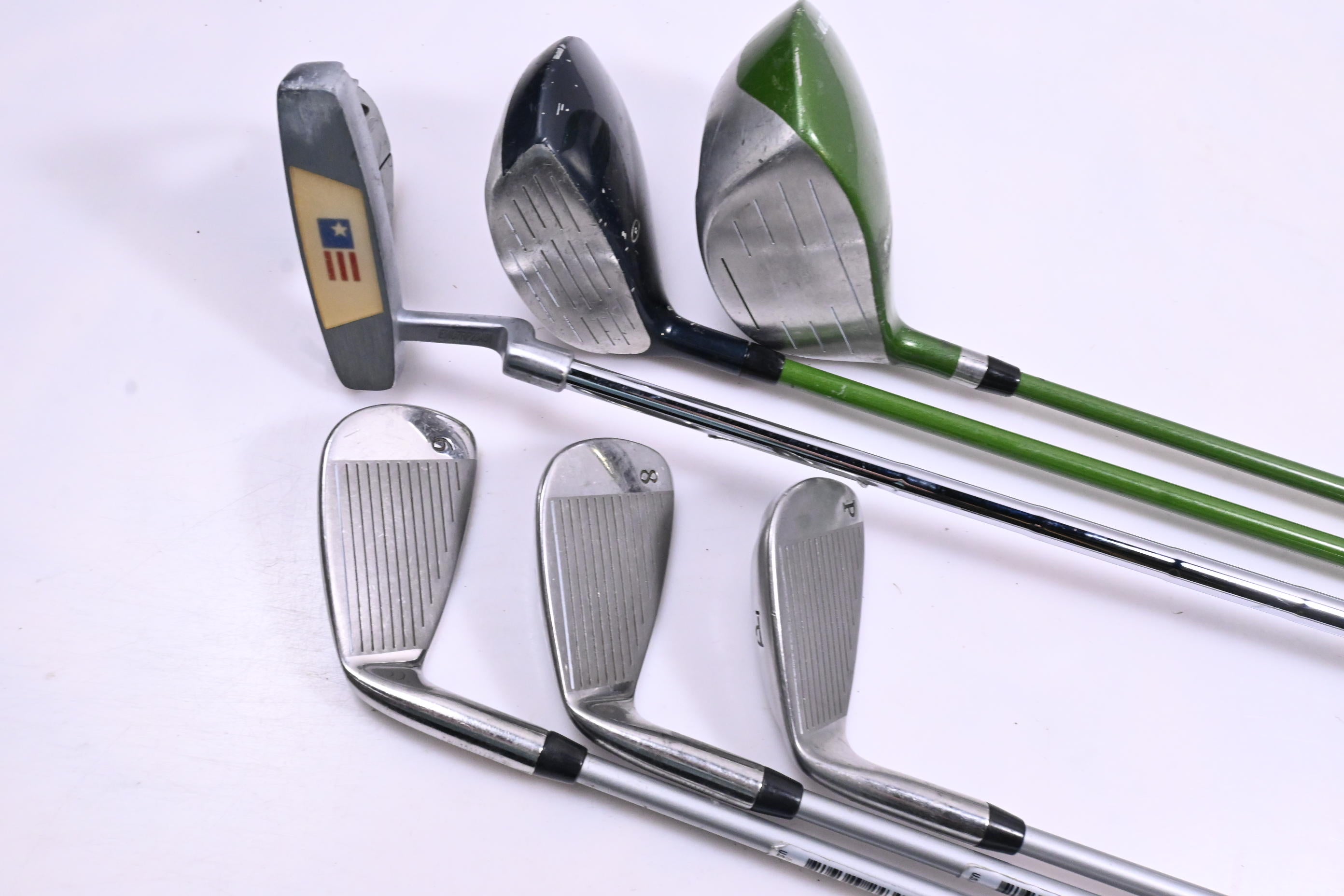 Junior US Kids WT-15 Package Set / Woods, Irons, Putter, Bag