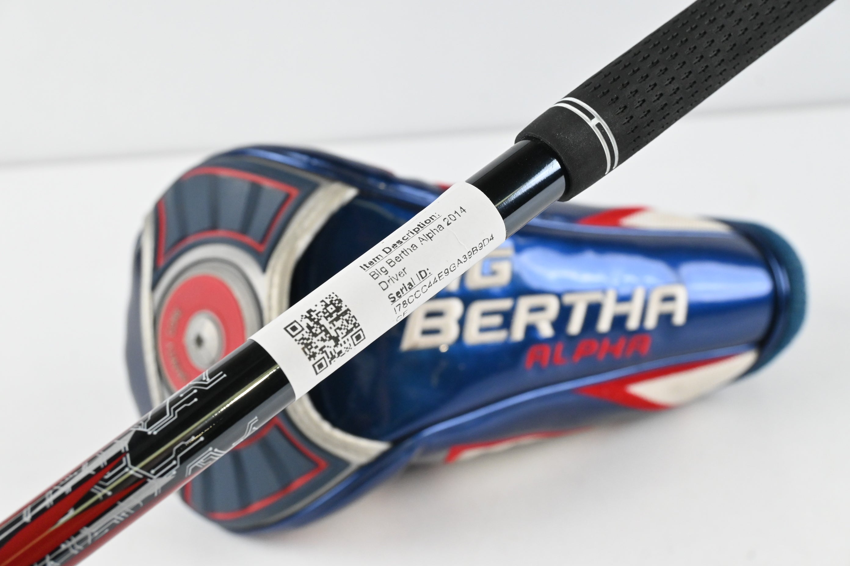 Callaway Big Bertha Alpha 2014 Driver / 9 Degree / Stiff Flex UST LinQ M40X Red
