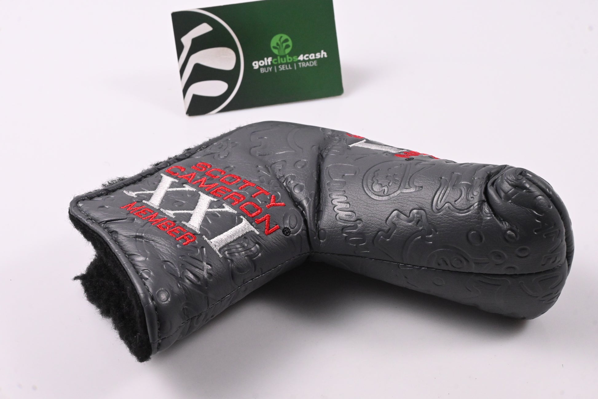 Scotty Cameron 2021 Club Cameron Putter Cover / Blade / Grey &amp; Red