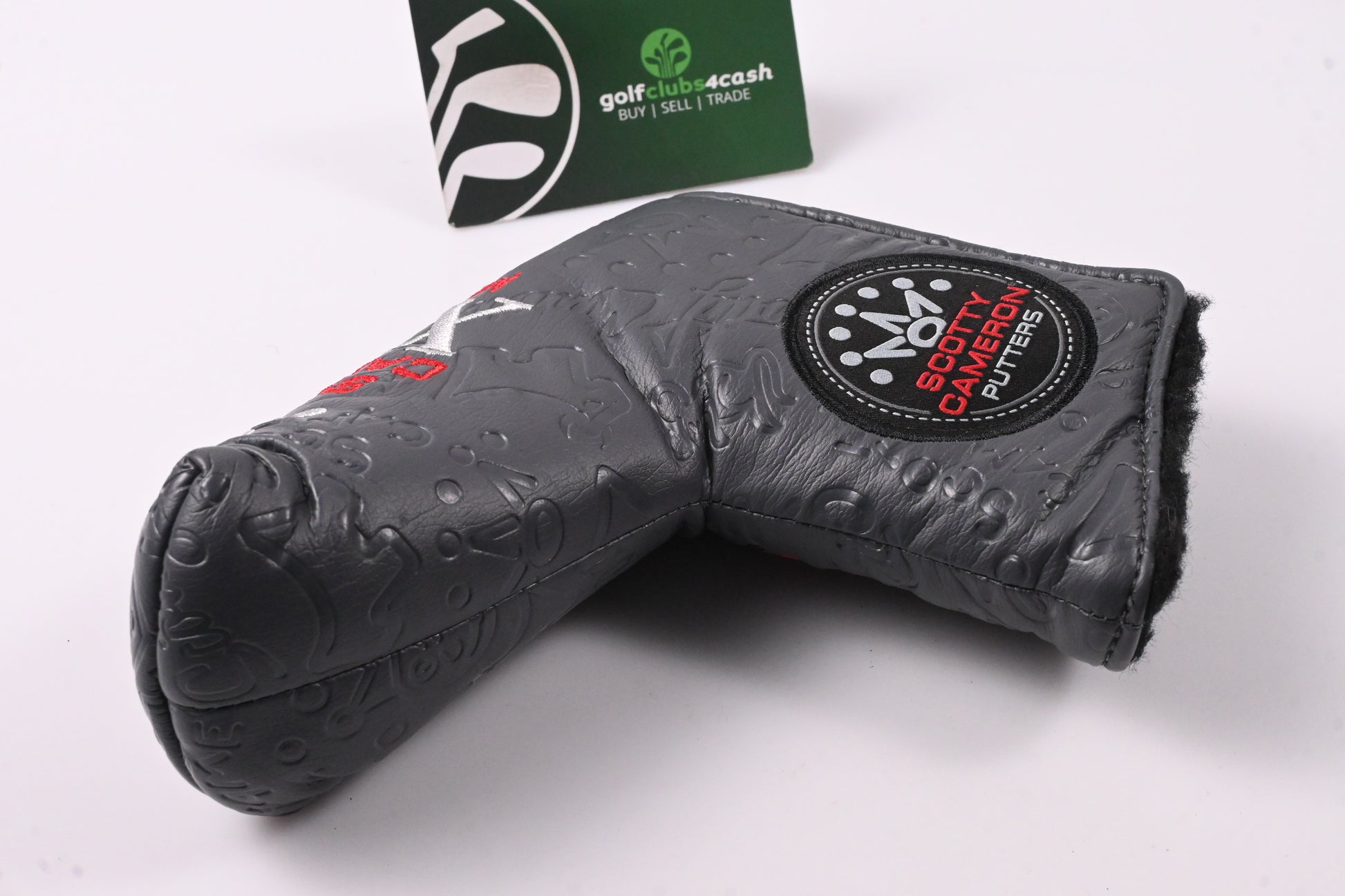 Scotty Cameron 2021 Club Cameron Putter Cover / Blade / Grey &amp; Red