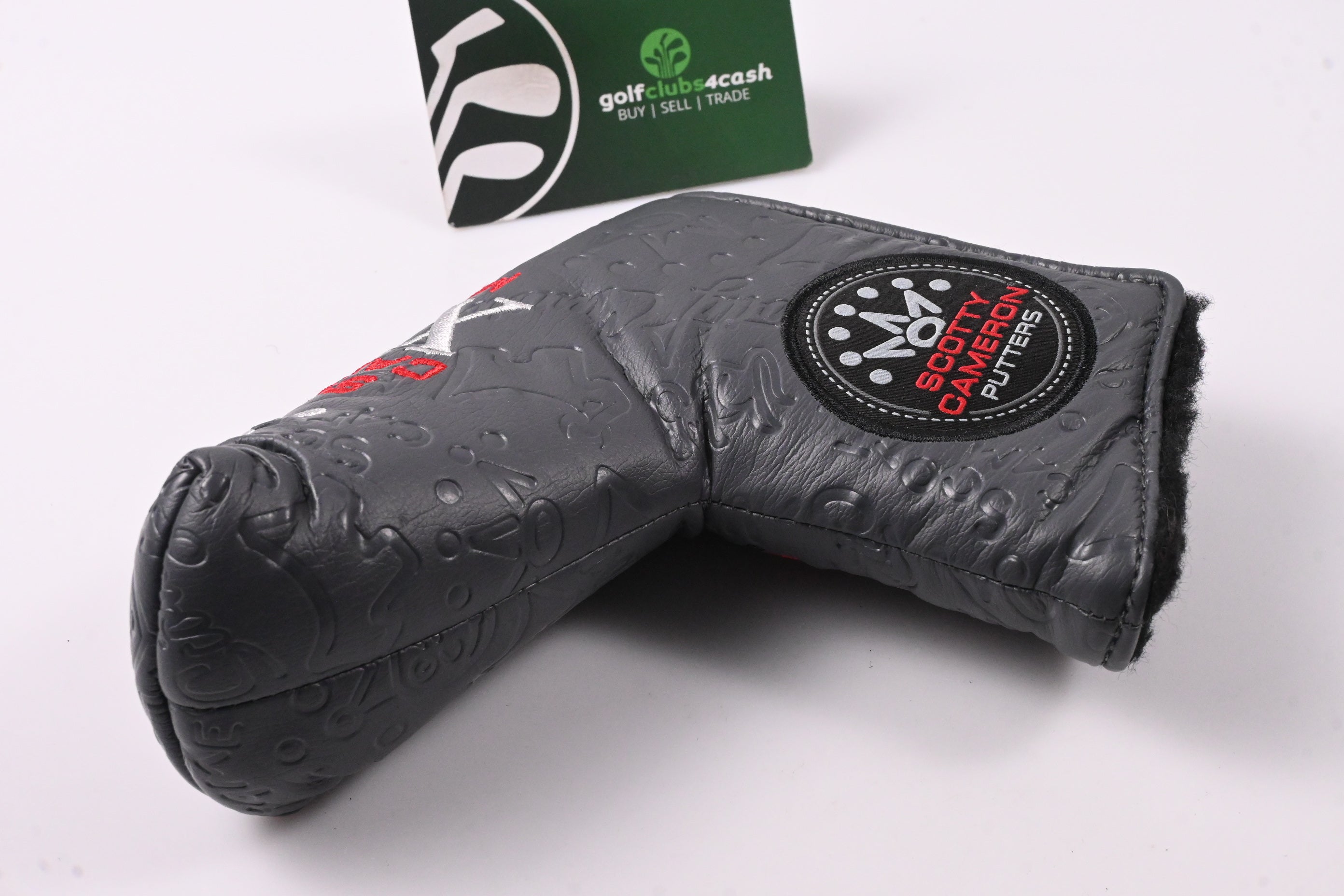 Scotty Cameron 2021 Club Cameron Putter Cover / Blade / Grey &amp; Red