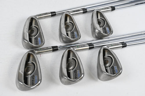 Ping G Series Irons / 5-PW / Green Dot / Regular Flex Ping AWT 2.0 Shafts