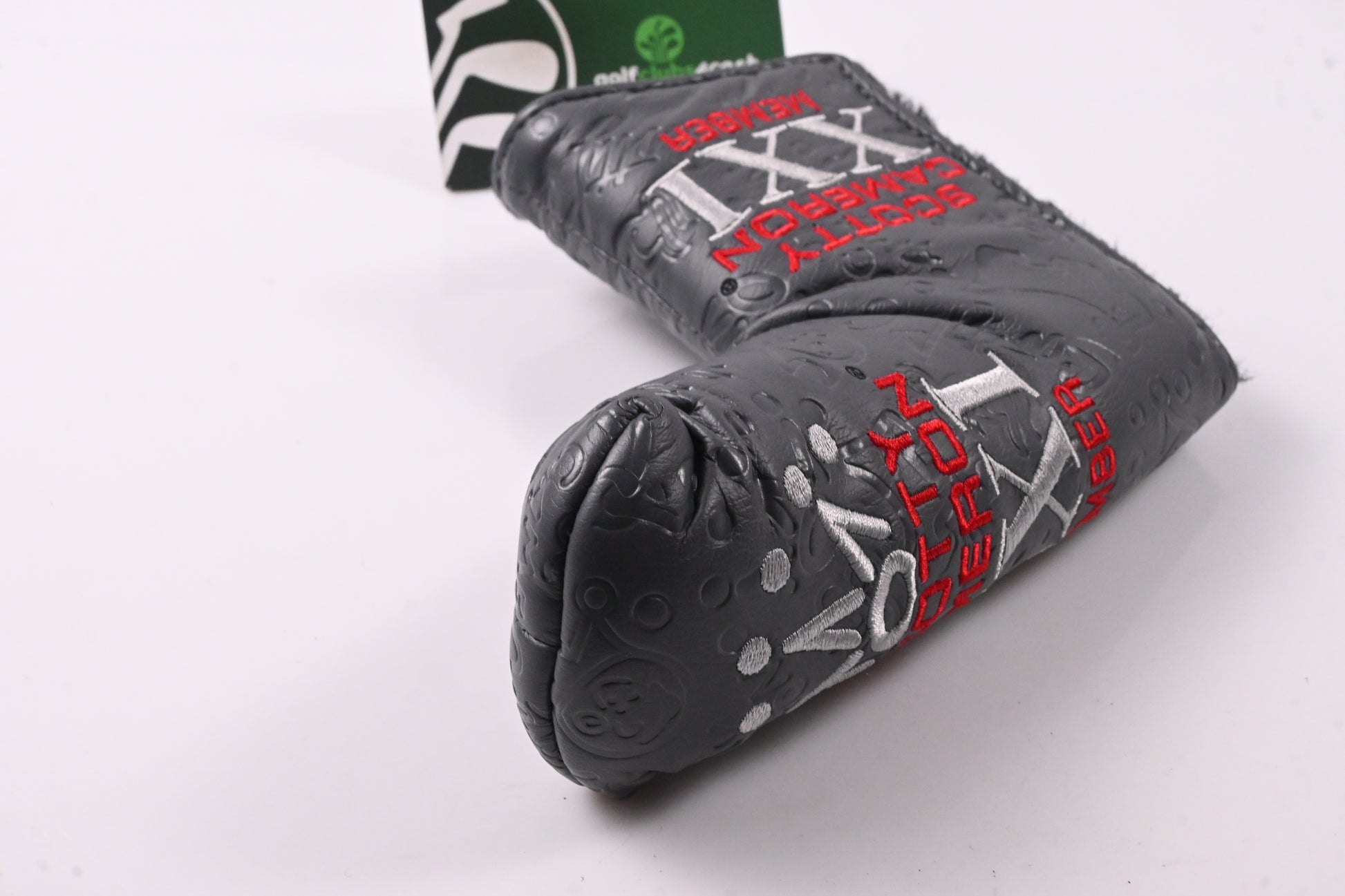 Scotty Cameron 2021 Club Cameron Putter Cover / Blade / Grey &amp; Red