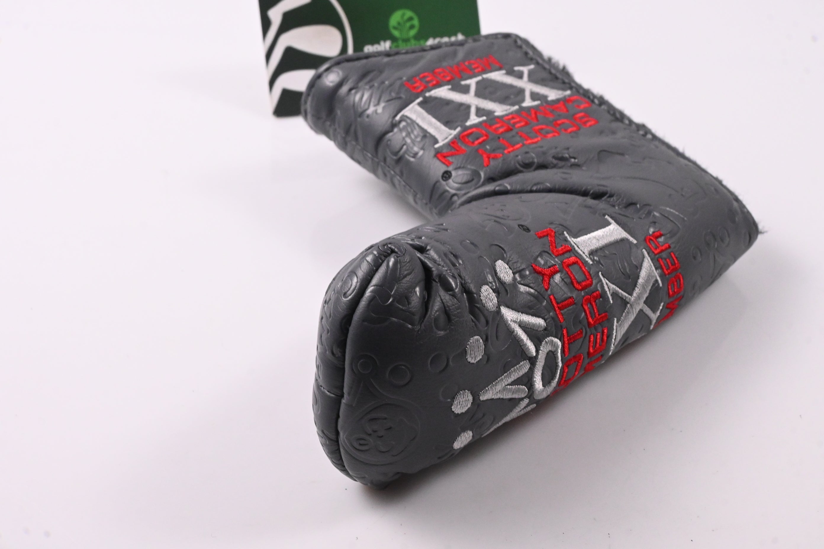 Scotty Cameron 2021 Club Cameron Putter Cover / Blade / Grey &amp; Red