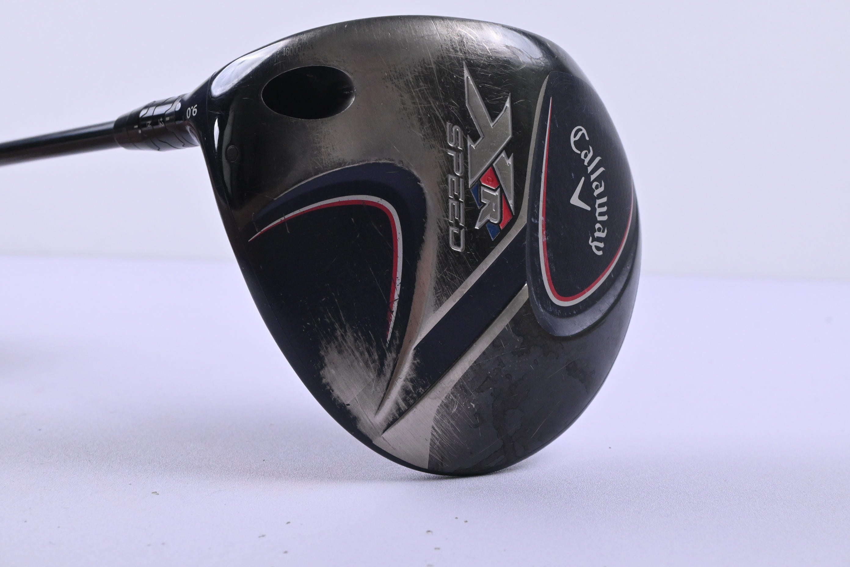 Left Hand Callaway XR Speed Driver / 9 Degree / Stiff Flex HZRDUS Black 55 Shaft