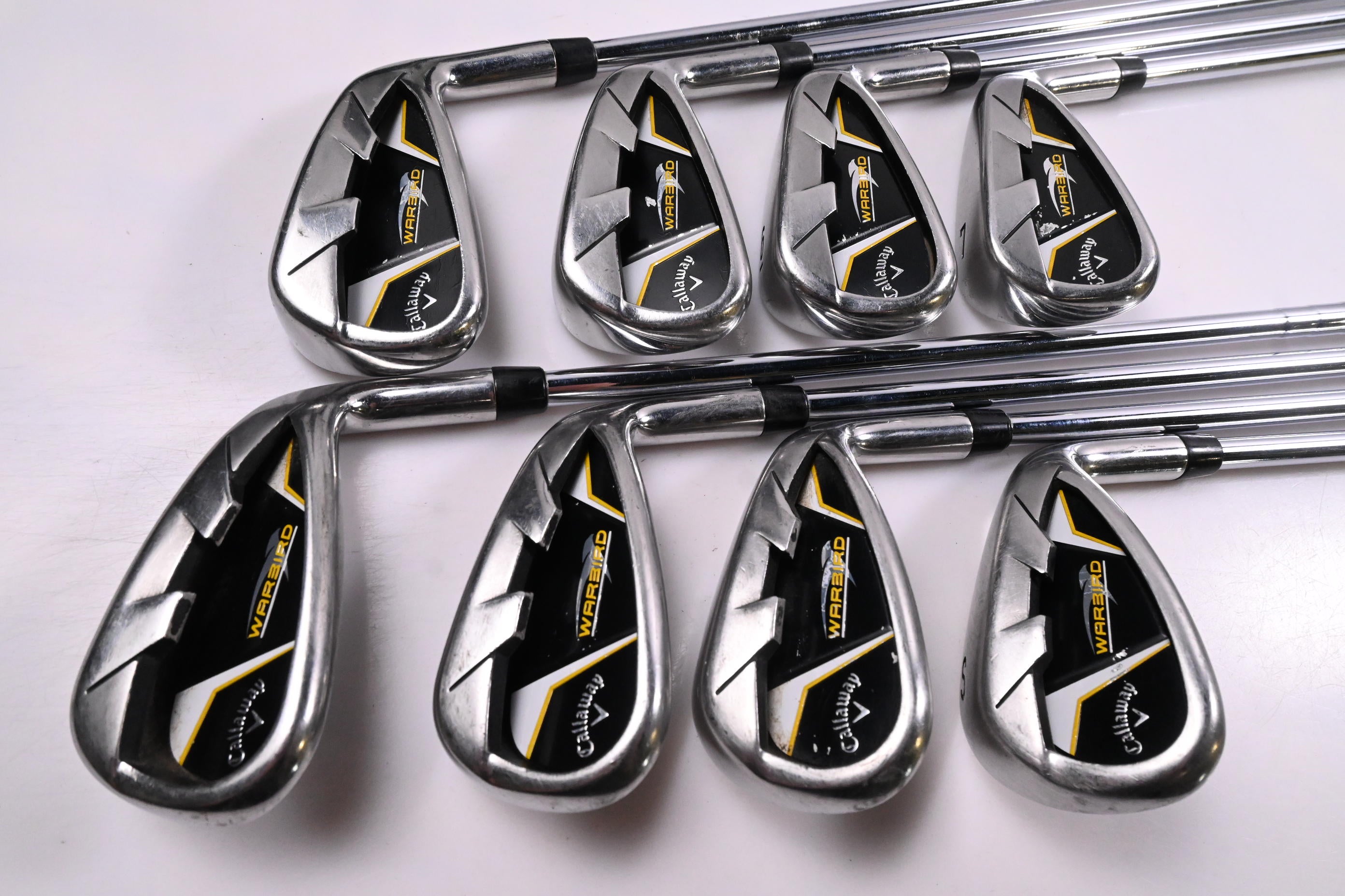 Callaway Warbird Irons / 4-PW+SW / UniFlex Callaway Shafts