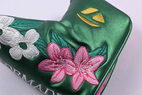 Taylormade Season Opener 2025 Blade Putter Headcover / Green, White & Pink