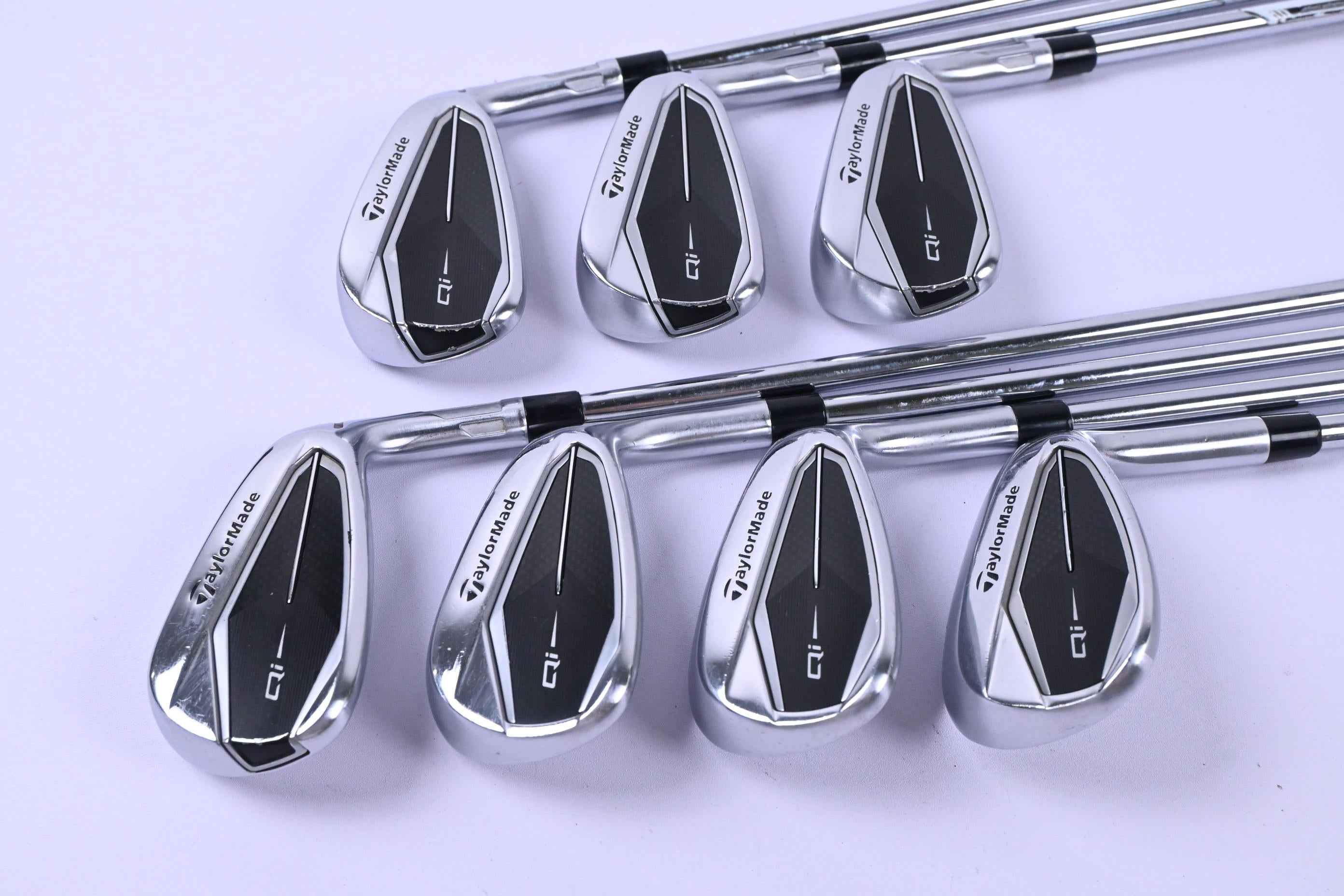 Taylormade Qi Irons / 5-PW+SW / Regular Flex KBS MAX MT 85 Shafts