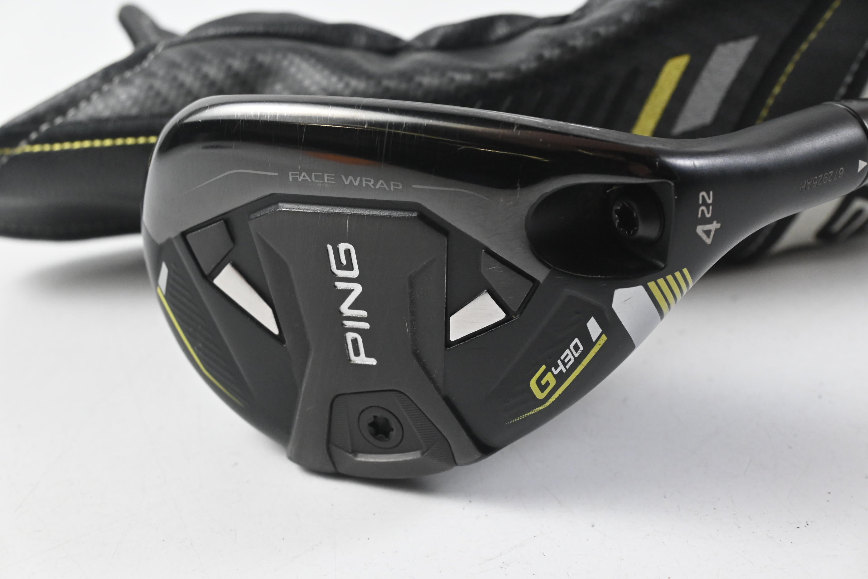 Ping G430 #4 Hybrid / 22 Degree / Regular Flex Ping Alta CB Black 70 Shaft
