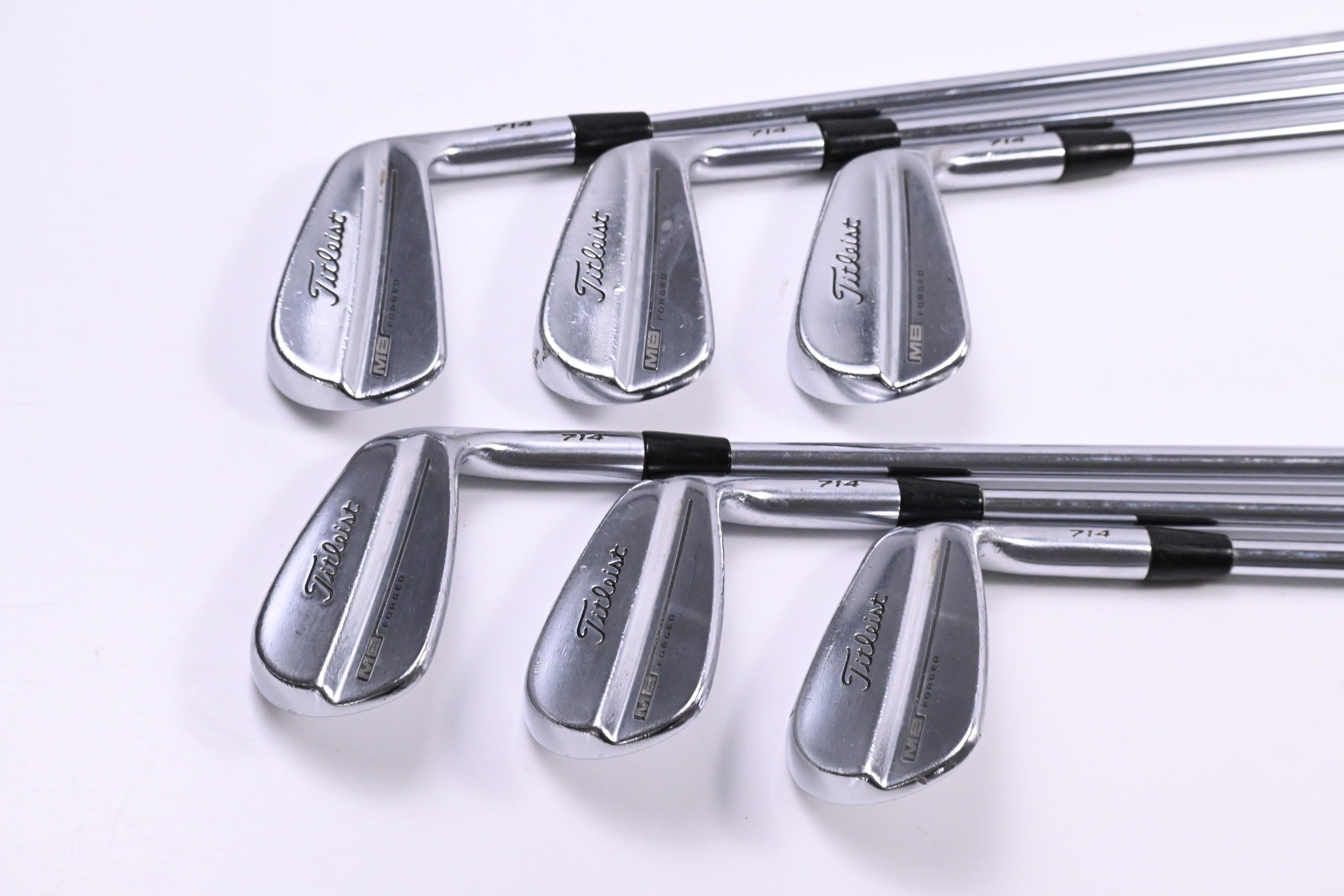 Titleist 714 MB Irons / 5-PW / Stiff Flex Project X Rifle Steel Shafts