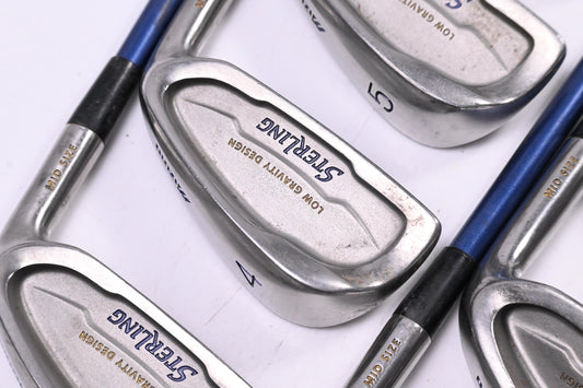 Ladies Mizuno Sterling Irons / 3-PW+SW / Ladies Flex Mizuno Fibre Flex / No 8i