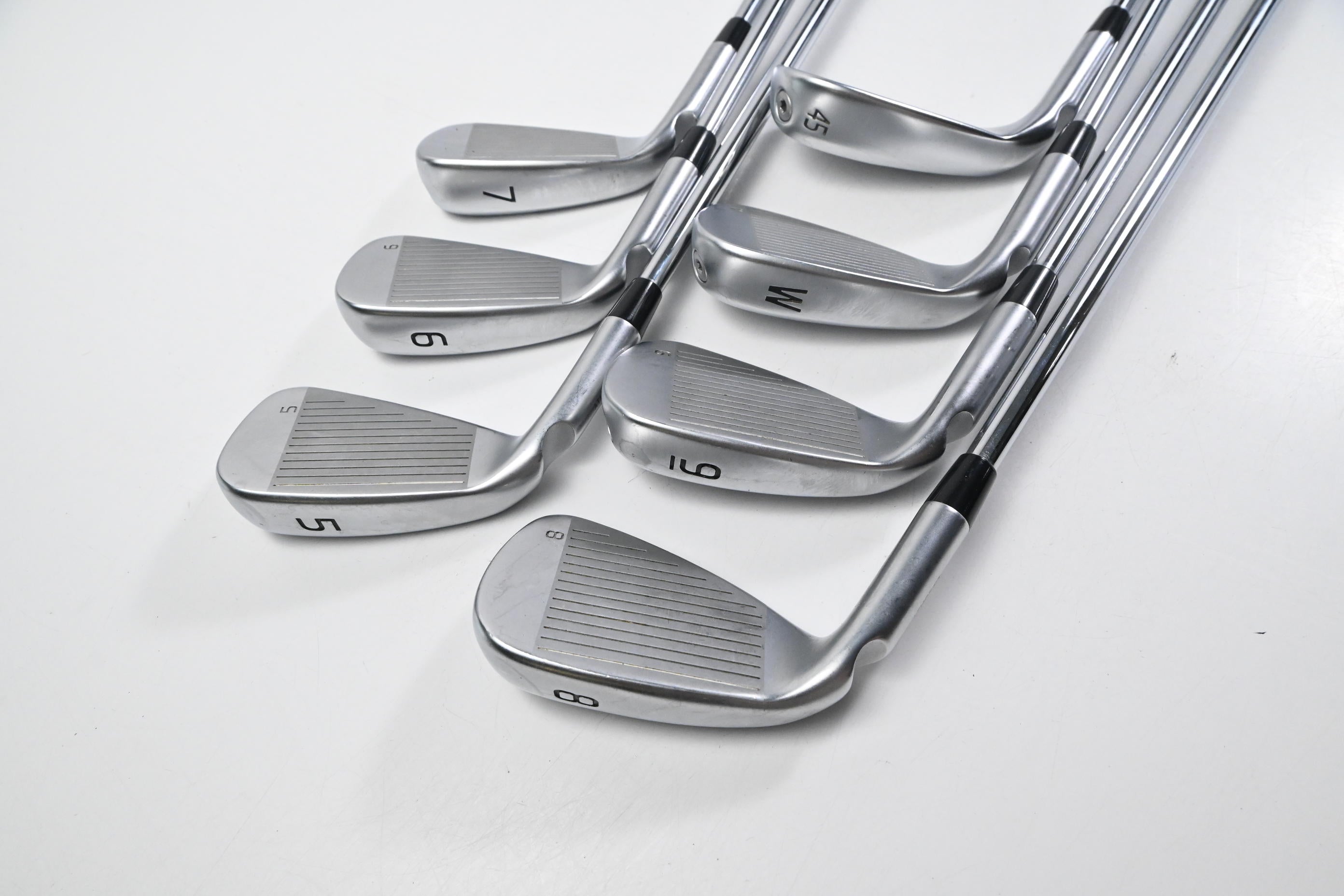 Ping G430 Irons / 5-PW+GW / Blue Dot / Regular Flex Ping AWT 2.0 Steel Shafts
