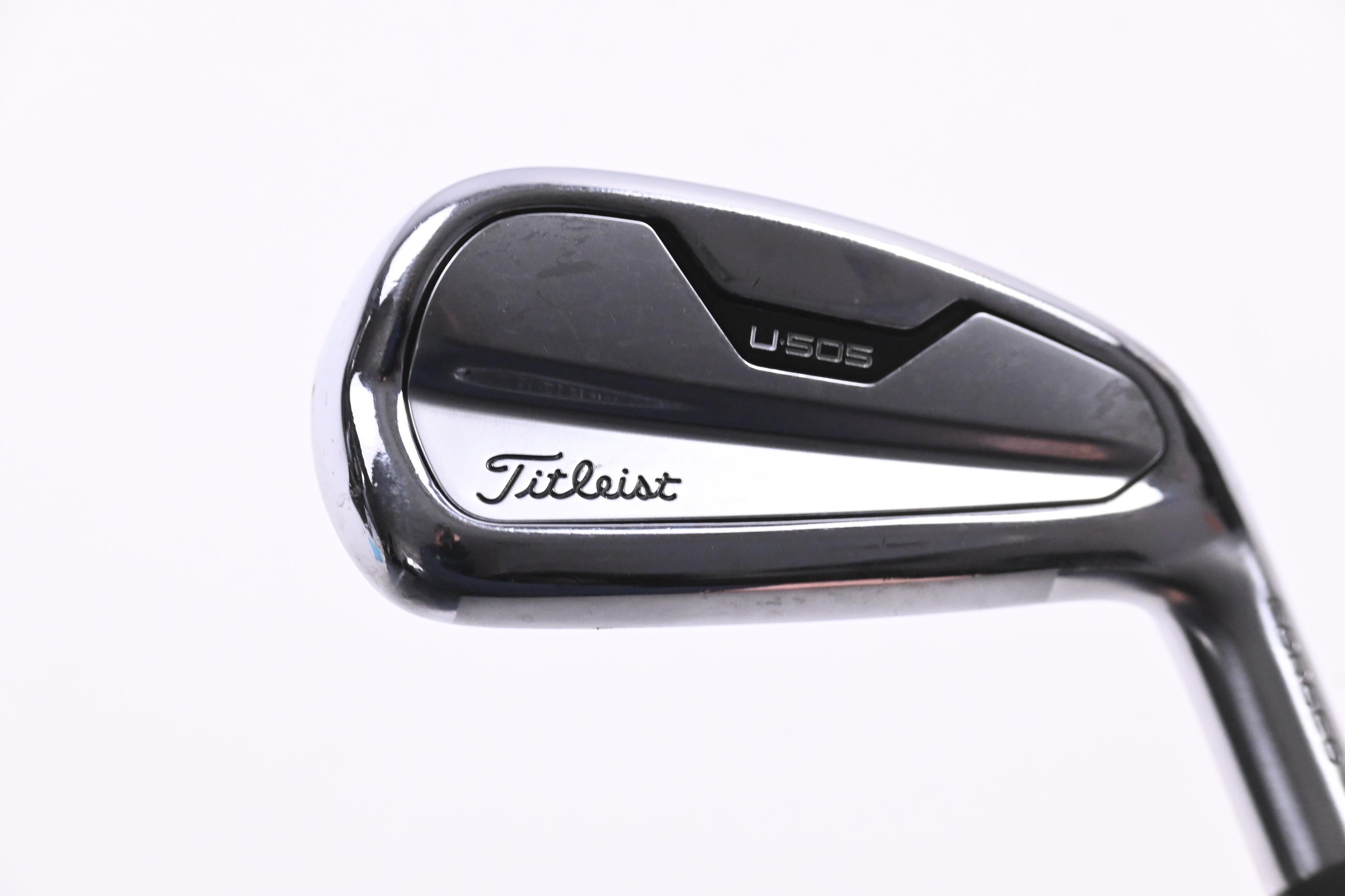 Titleist U505 #4 Iron / 22 Degree / Stiff Flex HZRDUS Smoke Black RDX 80 Shaft