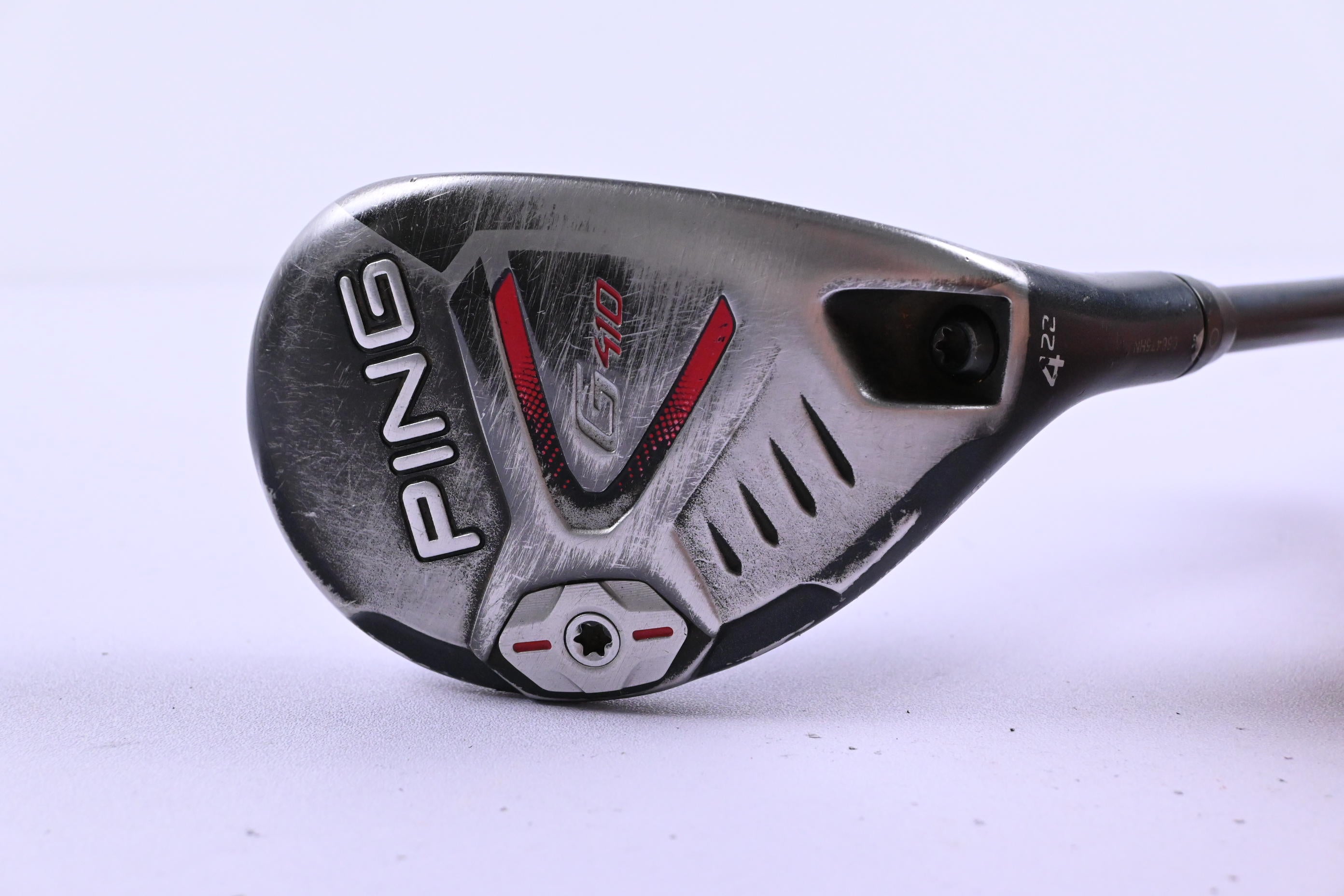 Ping G410 #4 Hybrid / 22 Degree / Regular Flex Ping Alta CB Red 70 Shaft