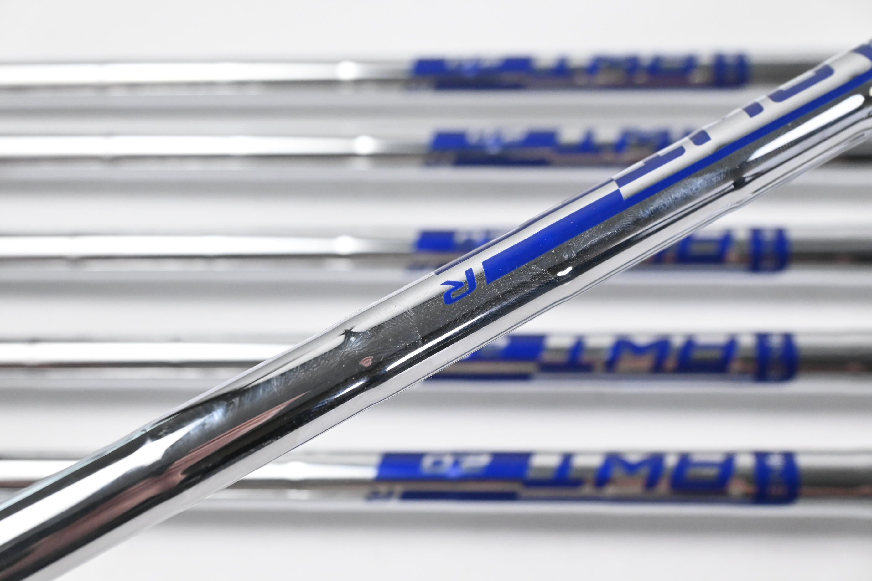 Ping G430 Irons / 5-PW+GW / Blue Dot / Regular Flex Ping AWT 2.0 Steel Shafts