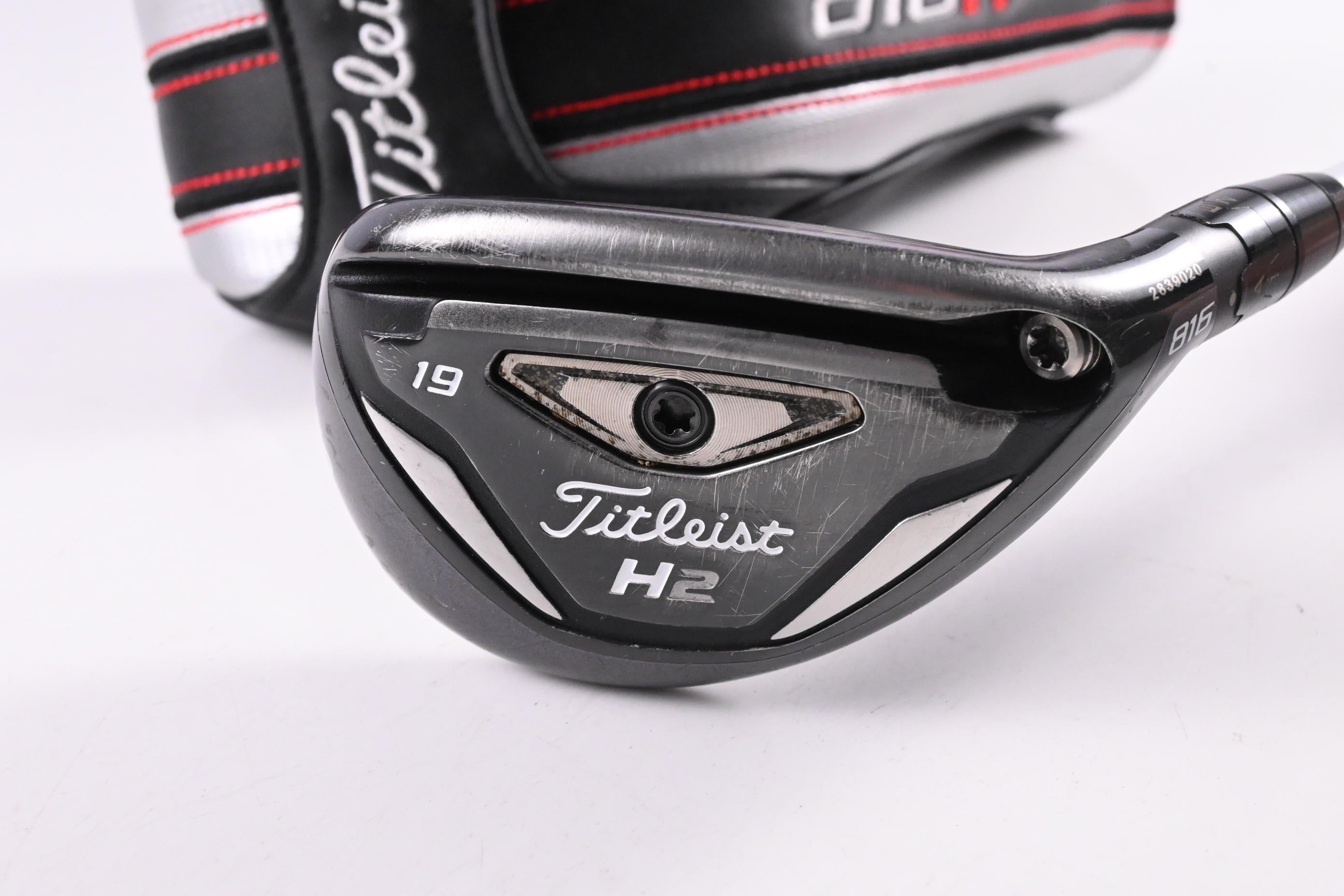Titleist 816 H2 #3 Hybrid / 19 Degree / Stiff Flex Aldila Rogue Silver 110 MSI
