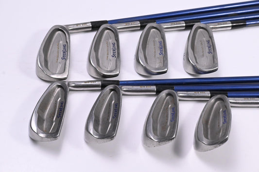 Ladies Mizuno Sterling Irons / 3-PW+SW / Ladies Flex Mizuno Fibre Flex / No 8i