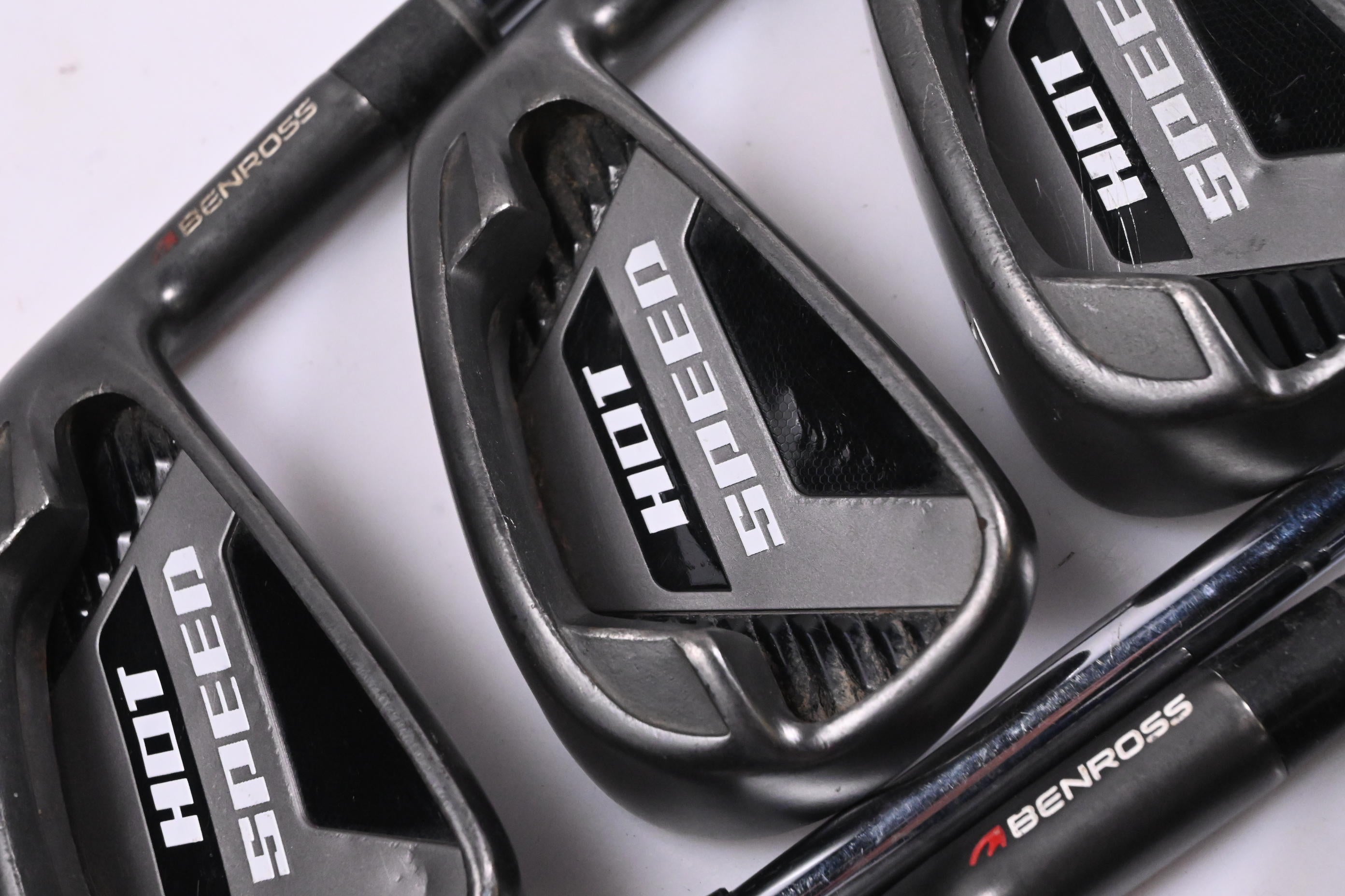 Benross Hot Speed Irons / 5-PW+SW / Stiff Flex Steel Shafts
