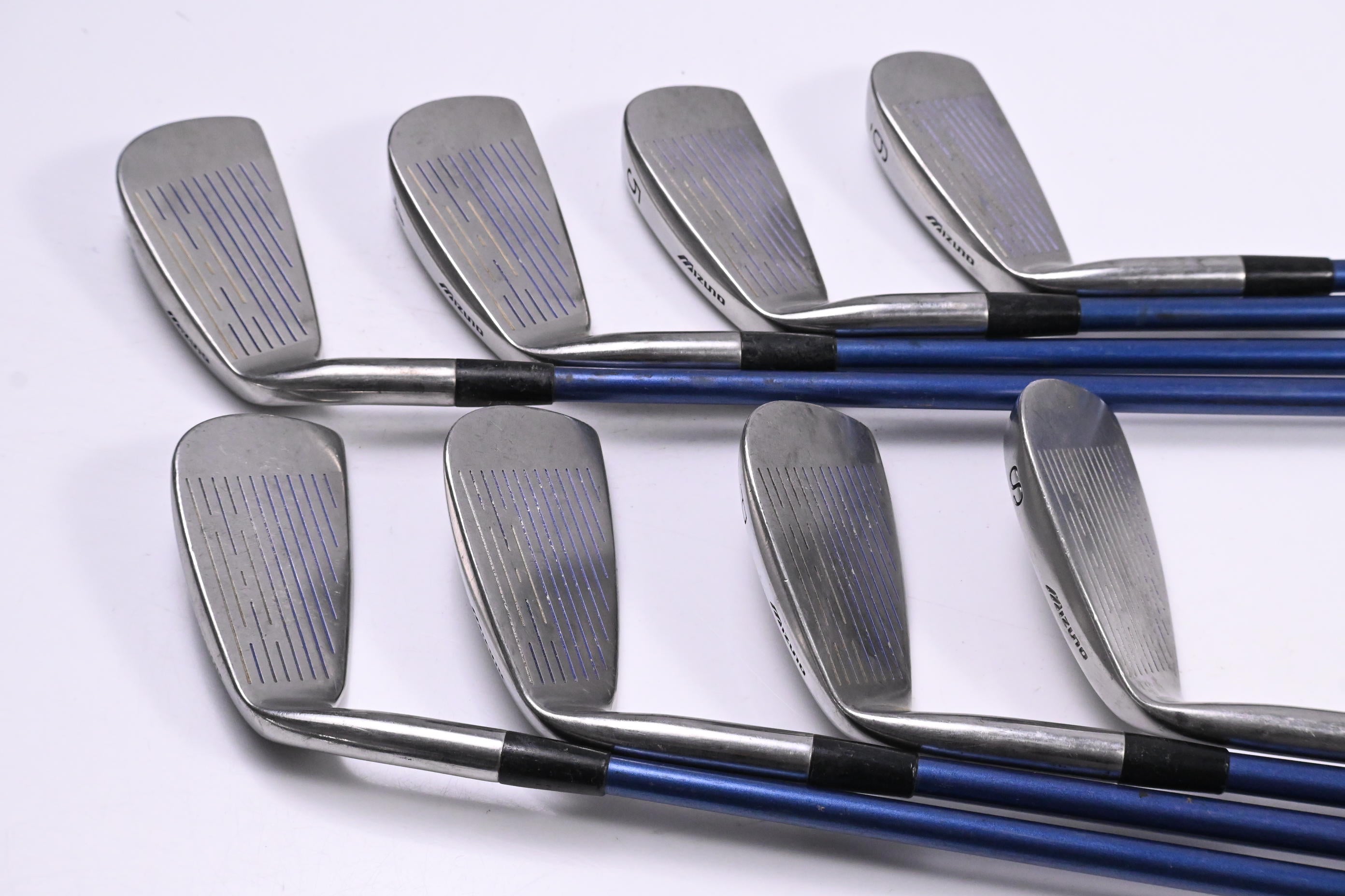 Ladies Mizuno Sterling Irons / 3-PW+SW / Ladies Flex Mizuno Fibre Flex / No 8i