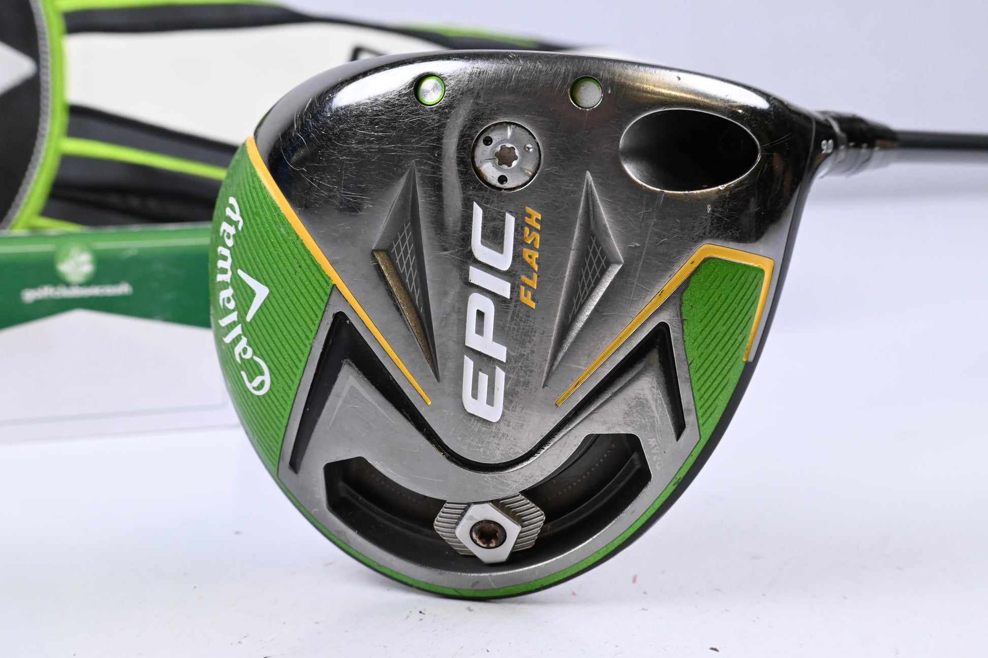 Callaway Epic Flash Driver / 9 Degree / Stiff Flex Hzrdus Smoke Black 60 Shaft