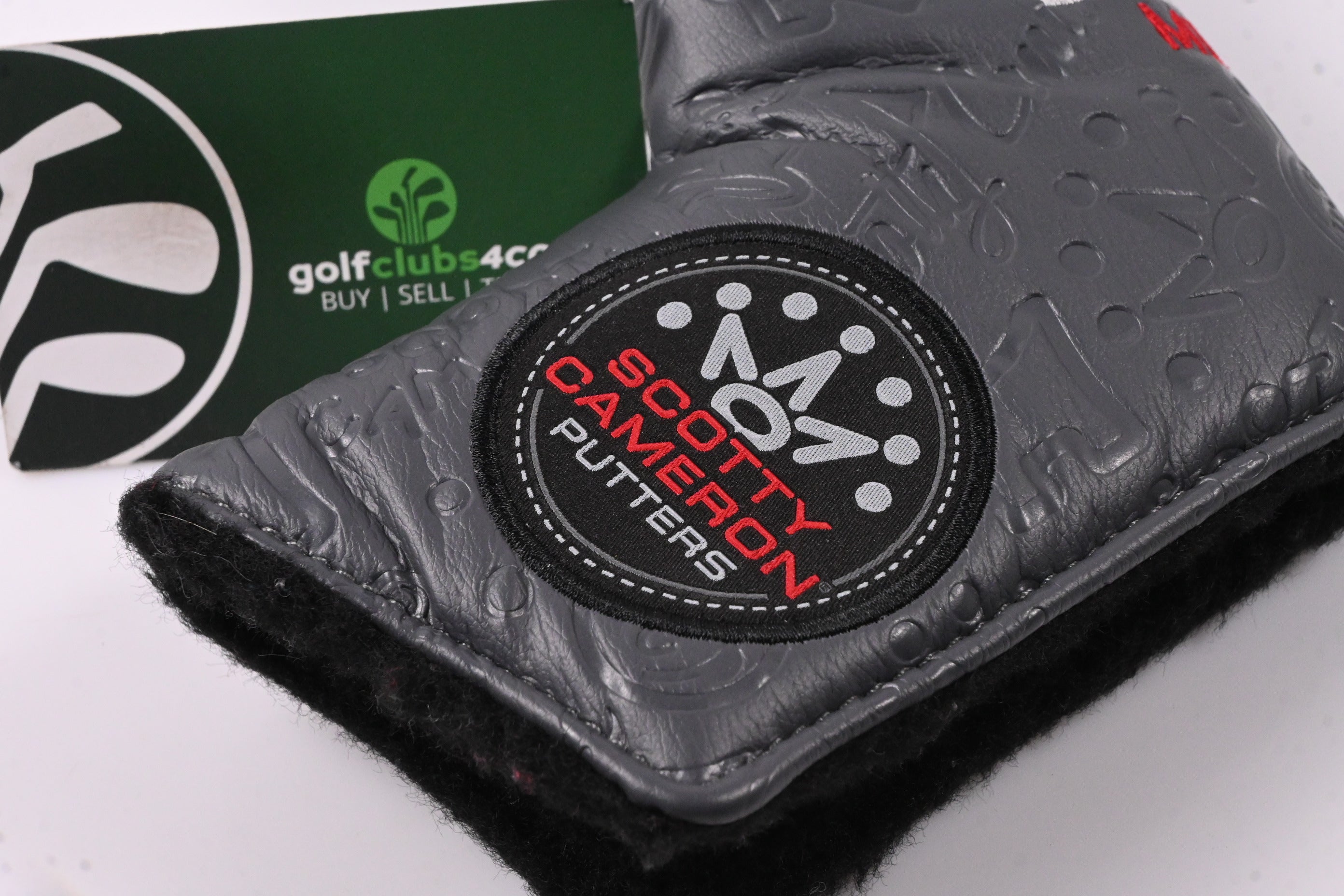 Scotty Cameron 2021 Club Cameron Putter Cover / Blade / Grey &amp; Red