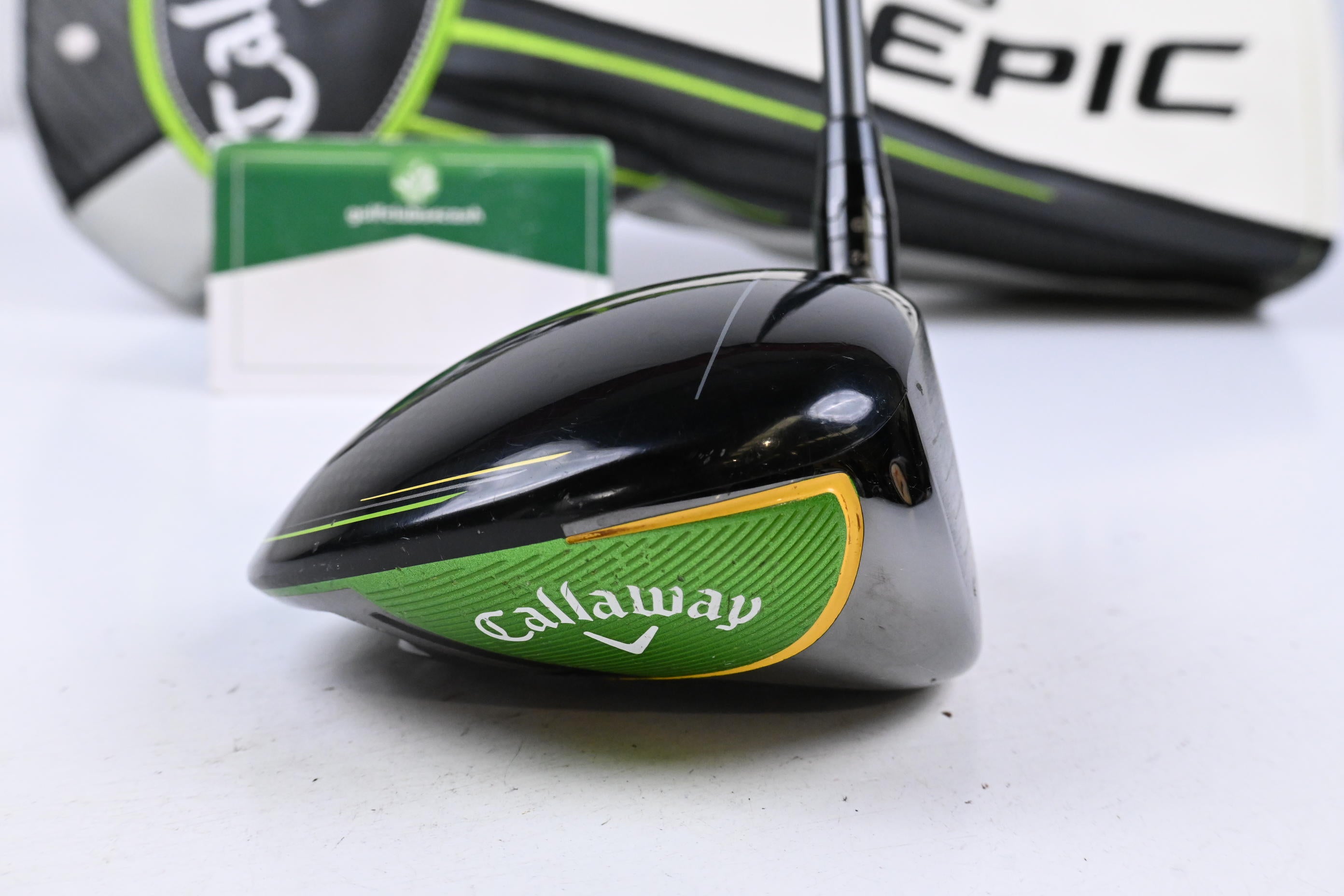 Callaway Epic Flash Driver / 9 Degree / Stiff Flex Hzrdus Smoke Black 60 Shaft