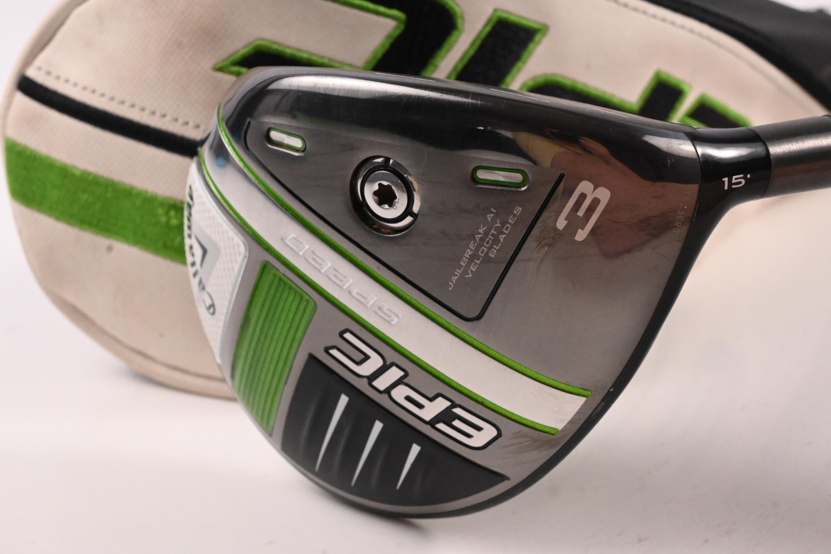 Callaway Epic Speed #3 Wood / 15 Degree / Stiff Flex HZRDUS Smoke IM10 60 Shaft