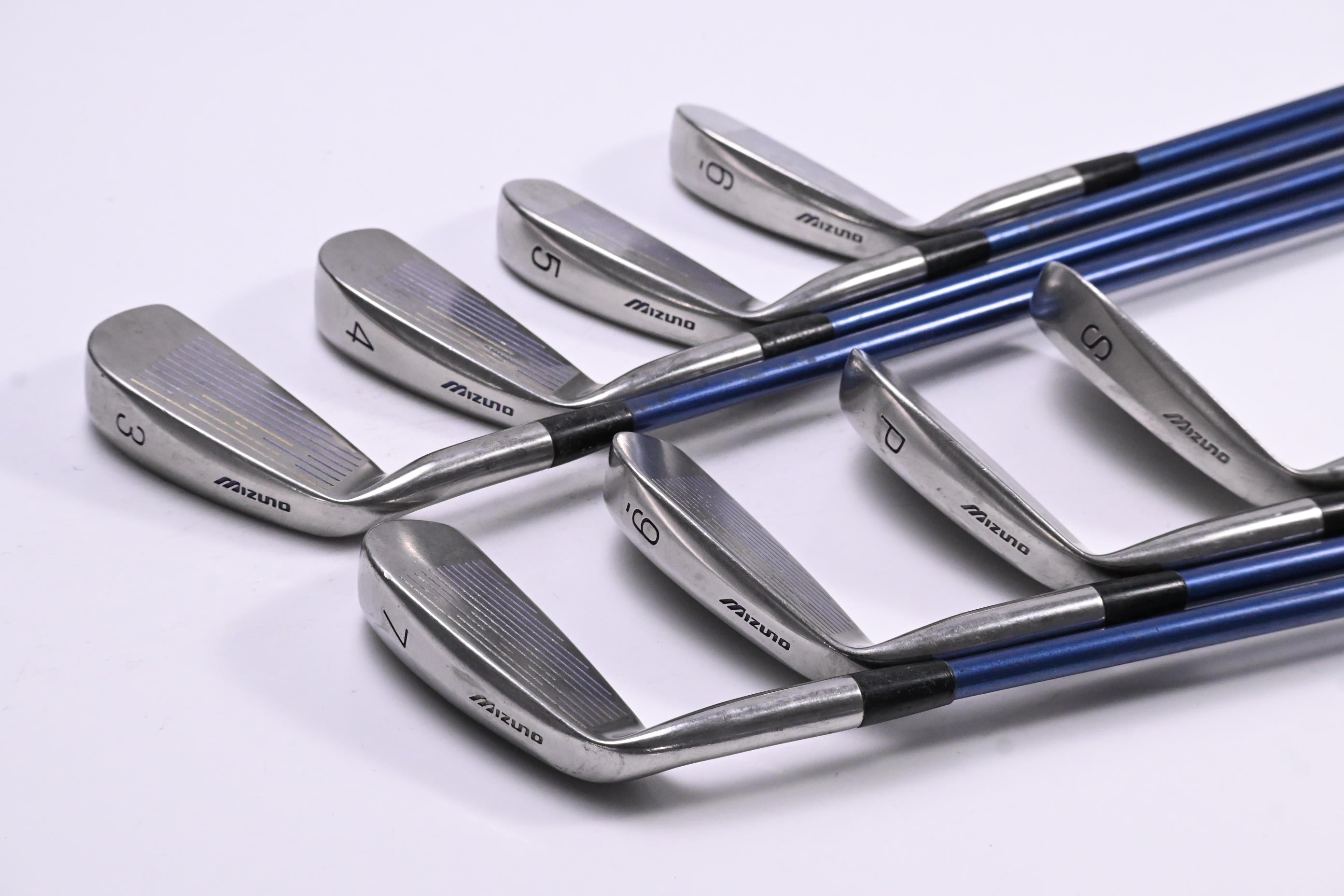 Ladies Mizuno Sterling Irons / 3-PW+SW / Ladies Flex Mizuno Fibre Flex / No 8i