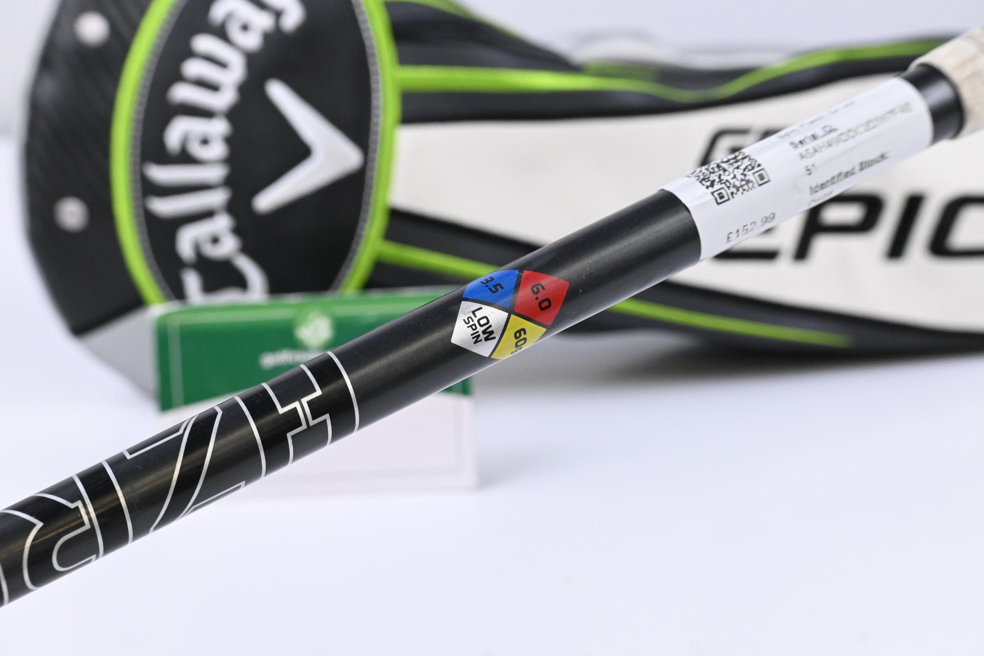 Callaway Epic Flash Driver / 9 Degree / Stiff Flex Hzrdus Smoke Black 60 Shaft