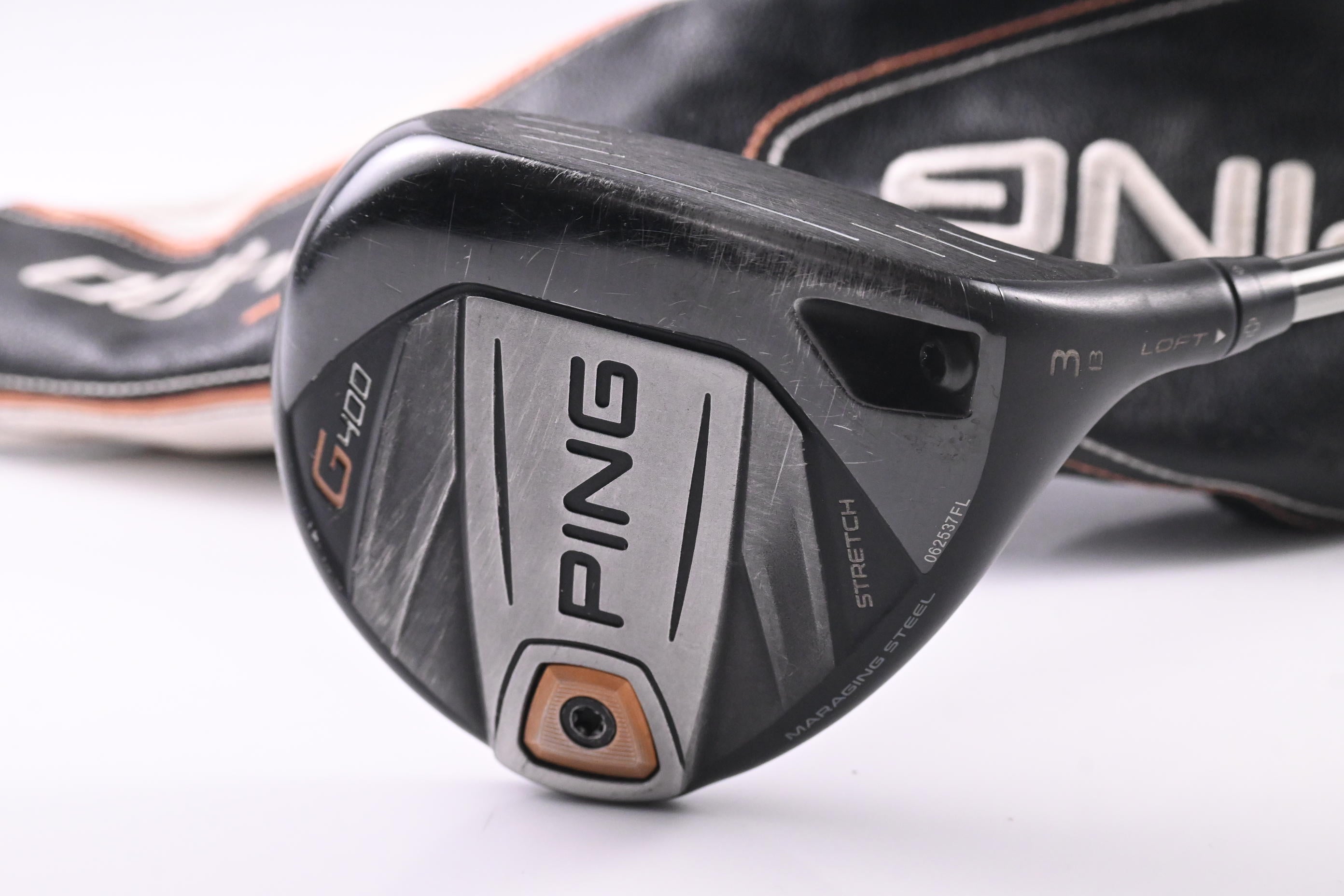 Ping G400 Stretch #3 Wood / 13 Degree / Stiff Flex Ping Tour Chrome 65 Shaft