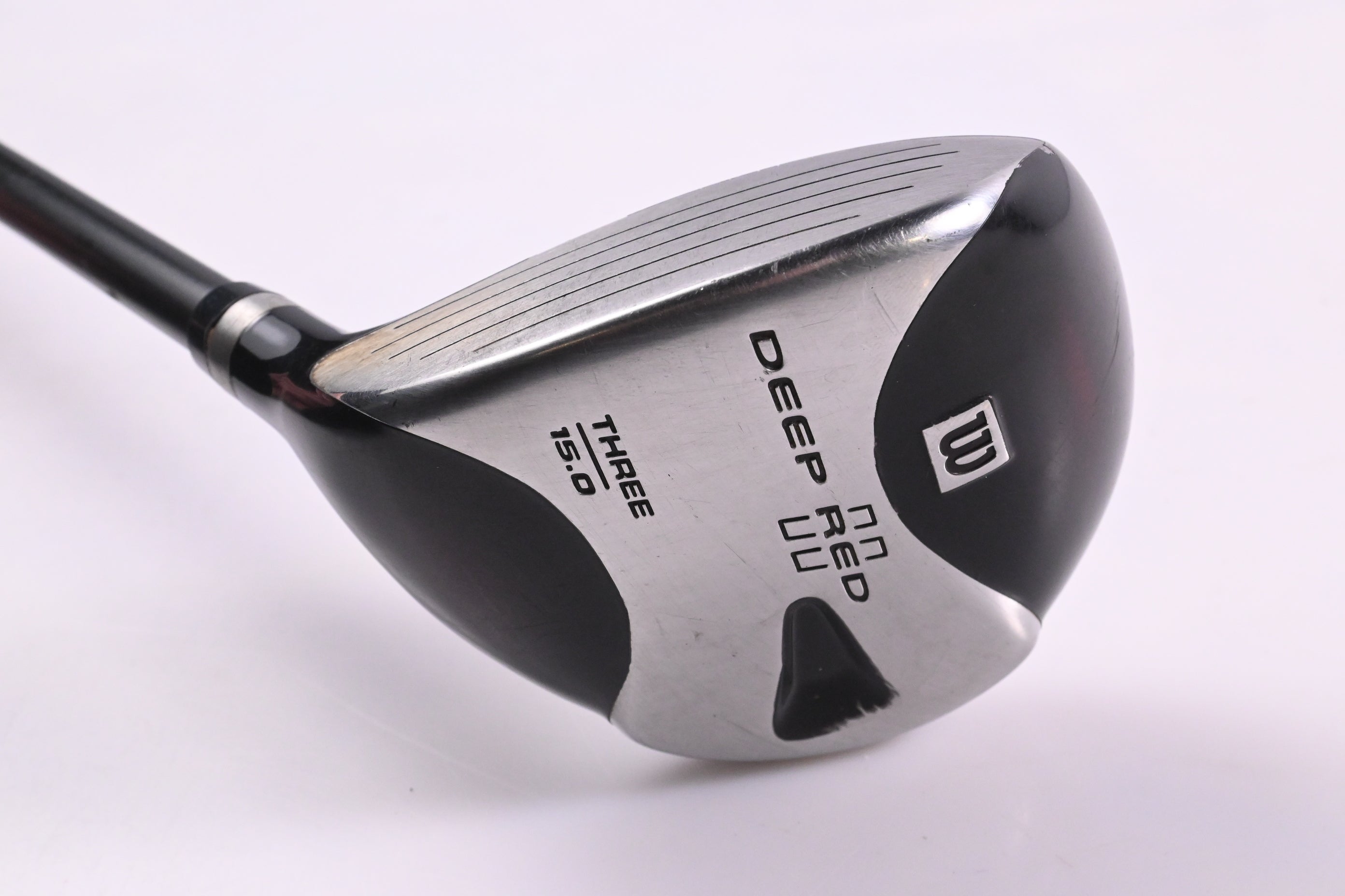 Left Hand Wilson Deep Red II #3 Wood / 15 Degree / Regular Flex Wilson Shaft