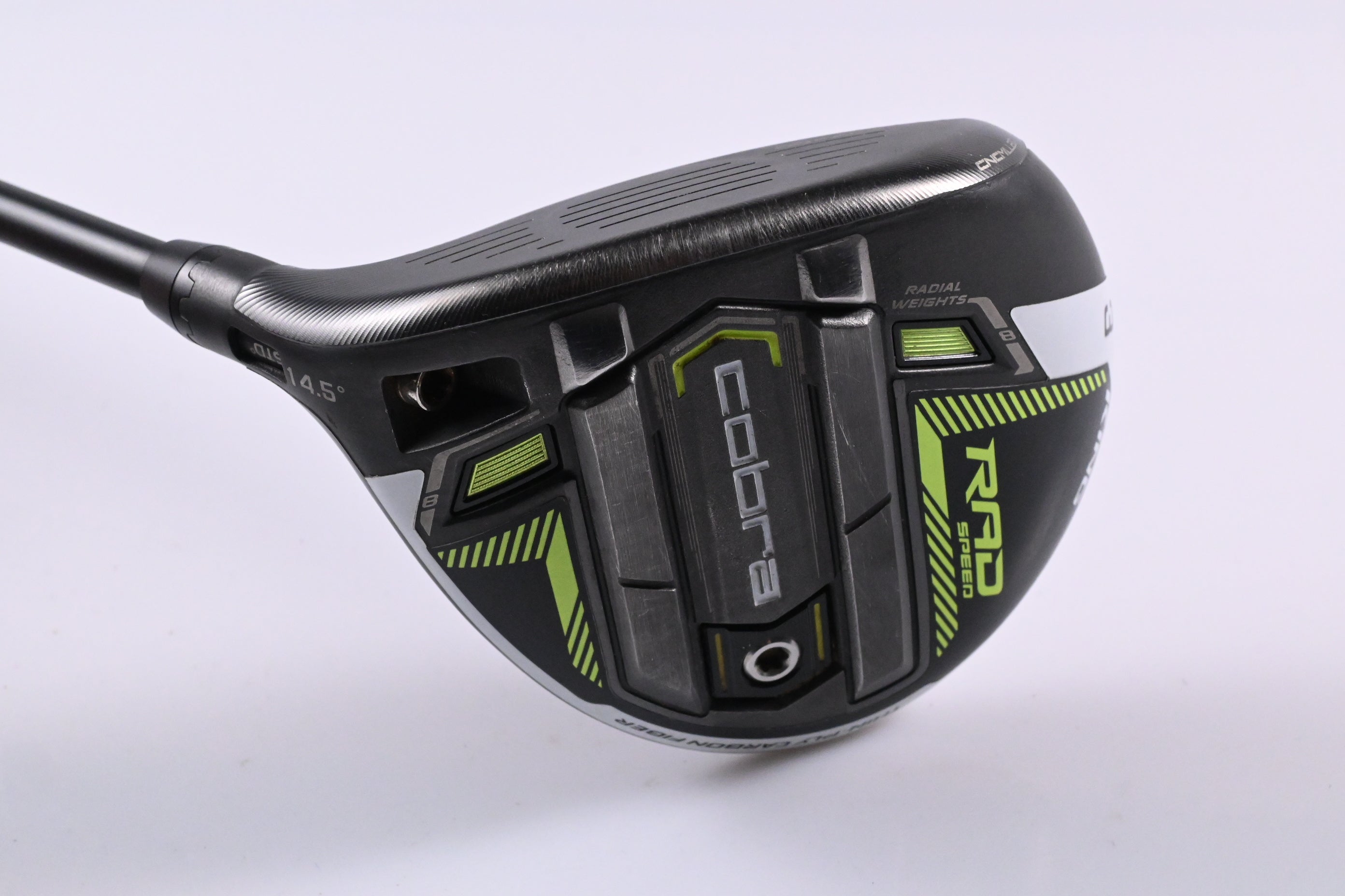 Left Hand Cobra King Radspeed #3 Wood / 14.5 Degree / Regular Flex UST Helium 5
