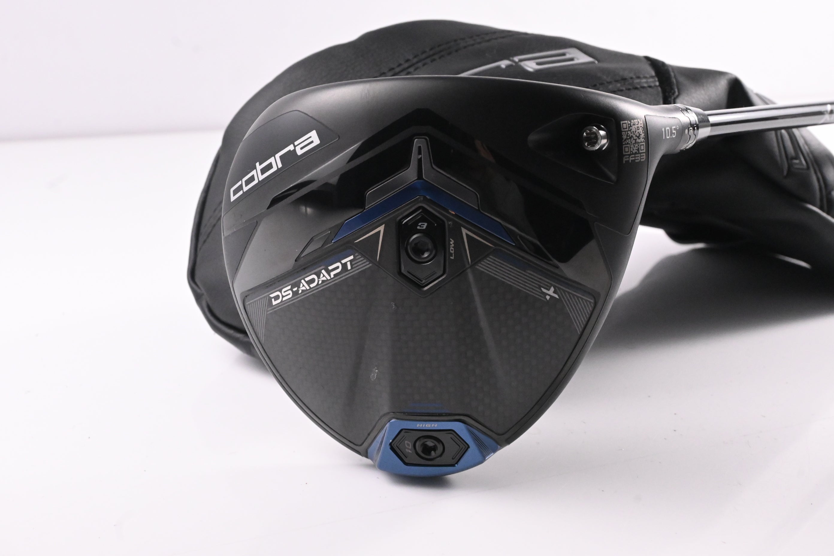 Cobra DS-Adapt X Driver / 10.5 Degree / Stiff Flex Denali Black 60 Shaft