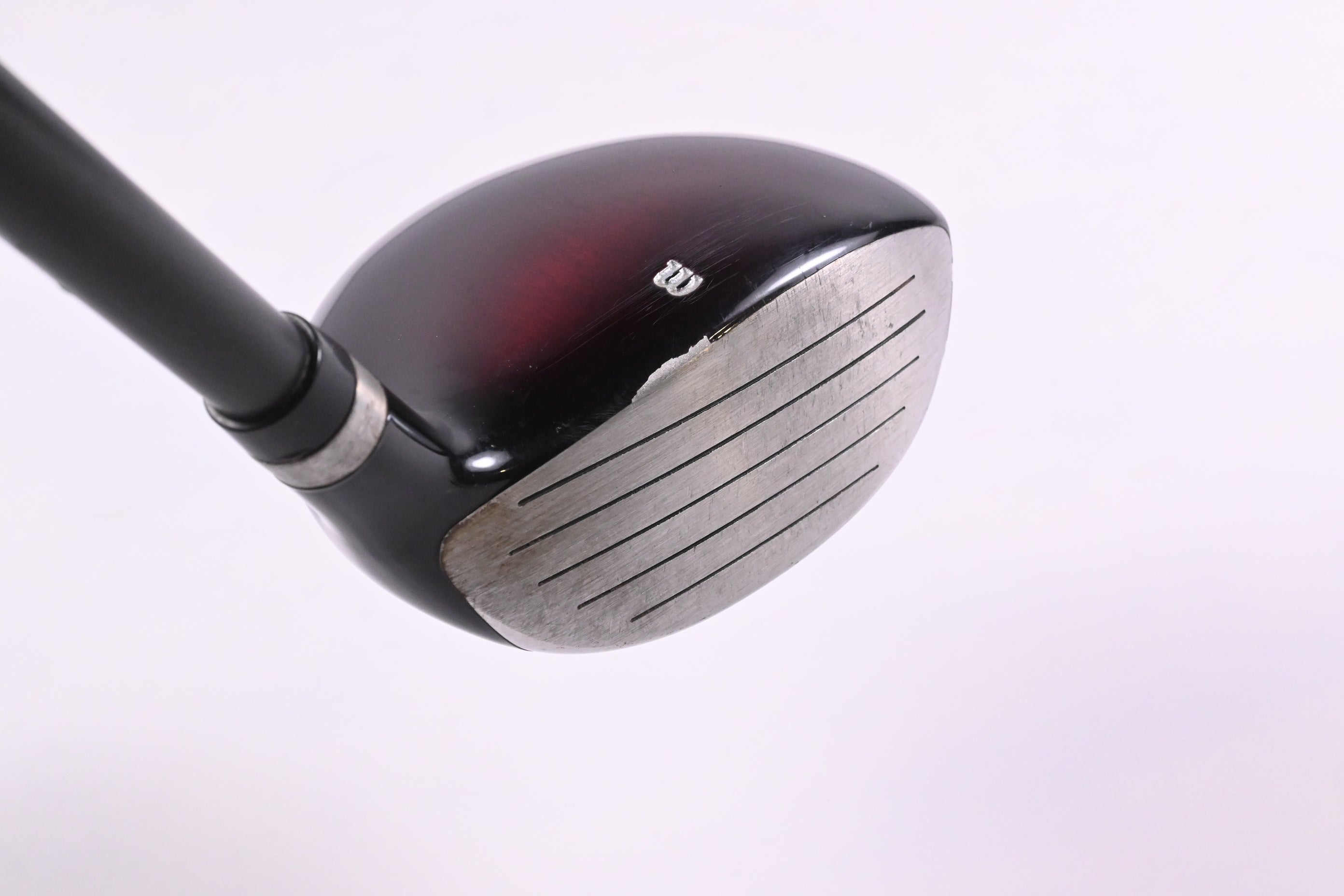 Left Hand Wilson Deep Red II #3 Wood / 15 Degree / Regular Flex Wilson Shaft