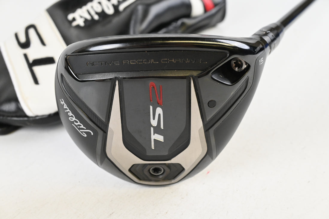 Titleist TS2 #3 Wood / 15 Degree / Regular Flex Kuro Kage Black 55 Shaft