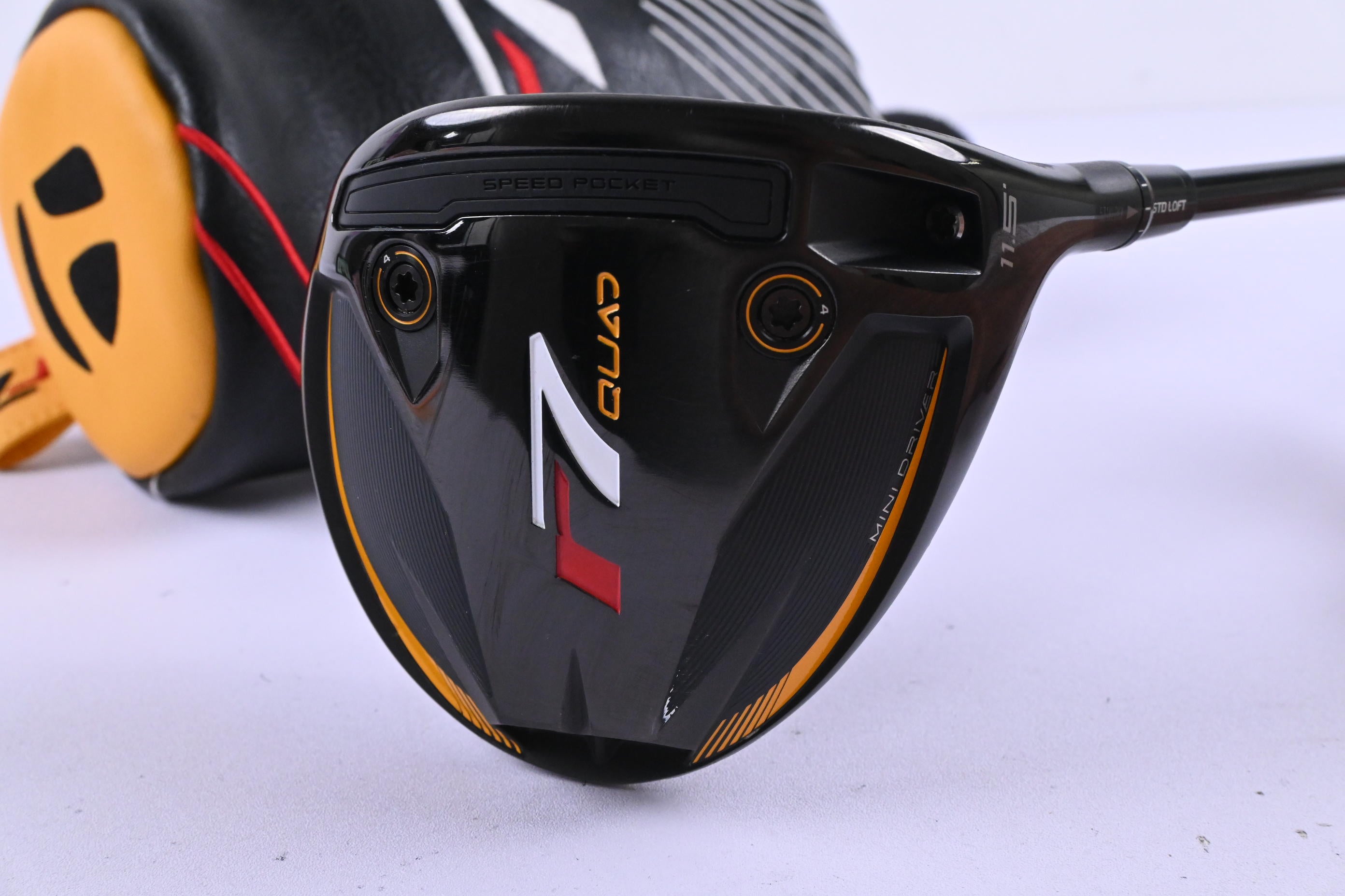 Taylormade R7 Quad Mini Driver / 11.5 Degree / Regular Flex Fujikura Speeder 5 Shaft