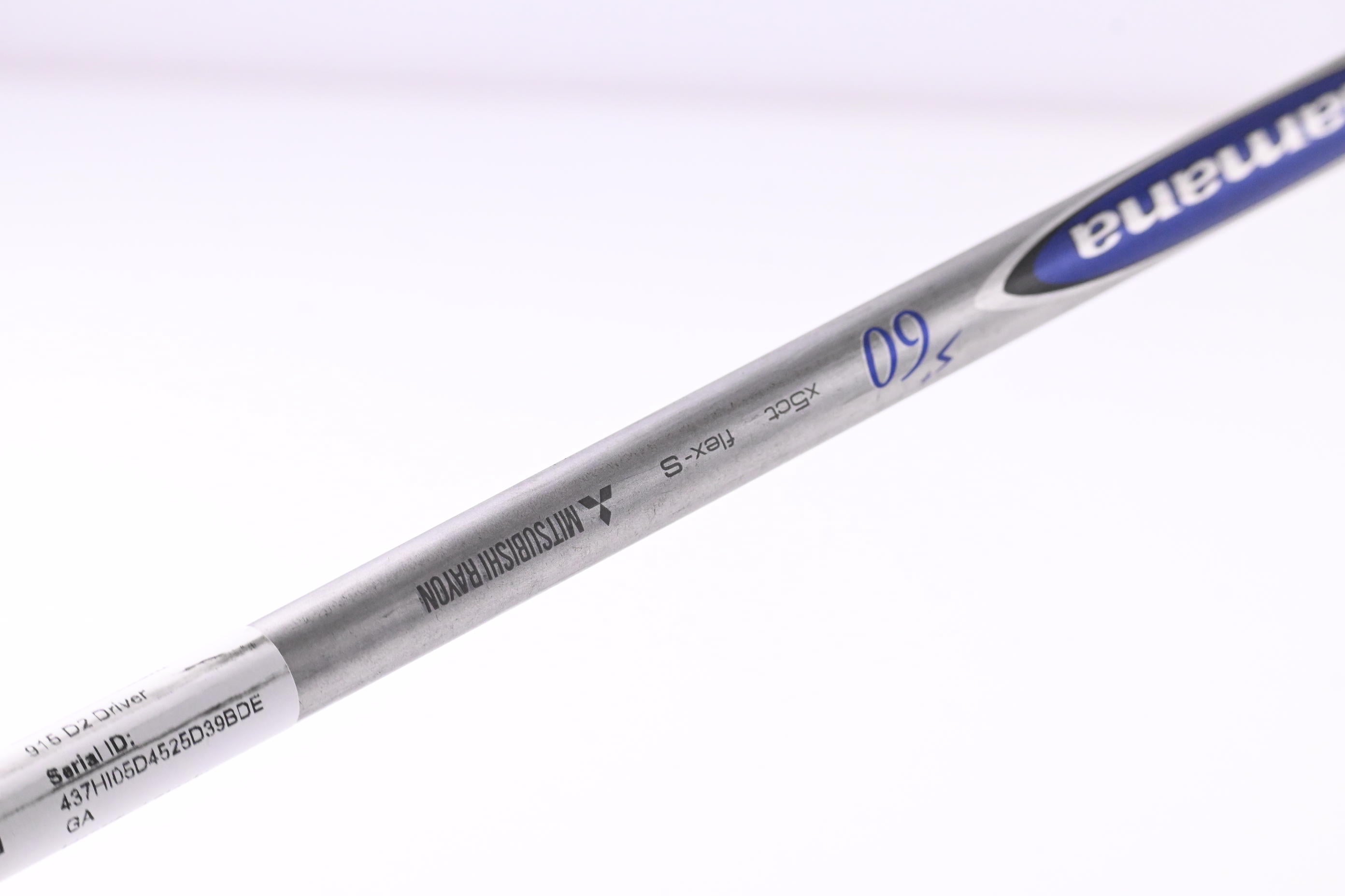 Titleist 915 D2 Driver / 10.5 Degree / Stiff Flex Diamana S+ Blue 60 Shaft