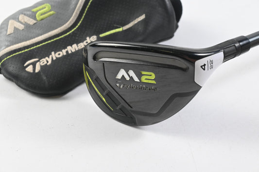 Taylormade M2 2017 #4 Hybrid / 22 Degree / Regular Flex REAX 65 Shaft