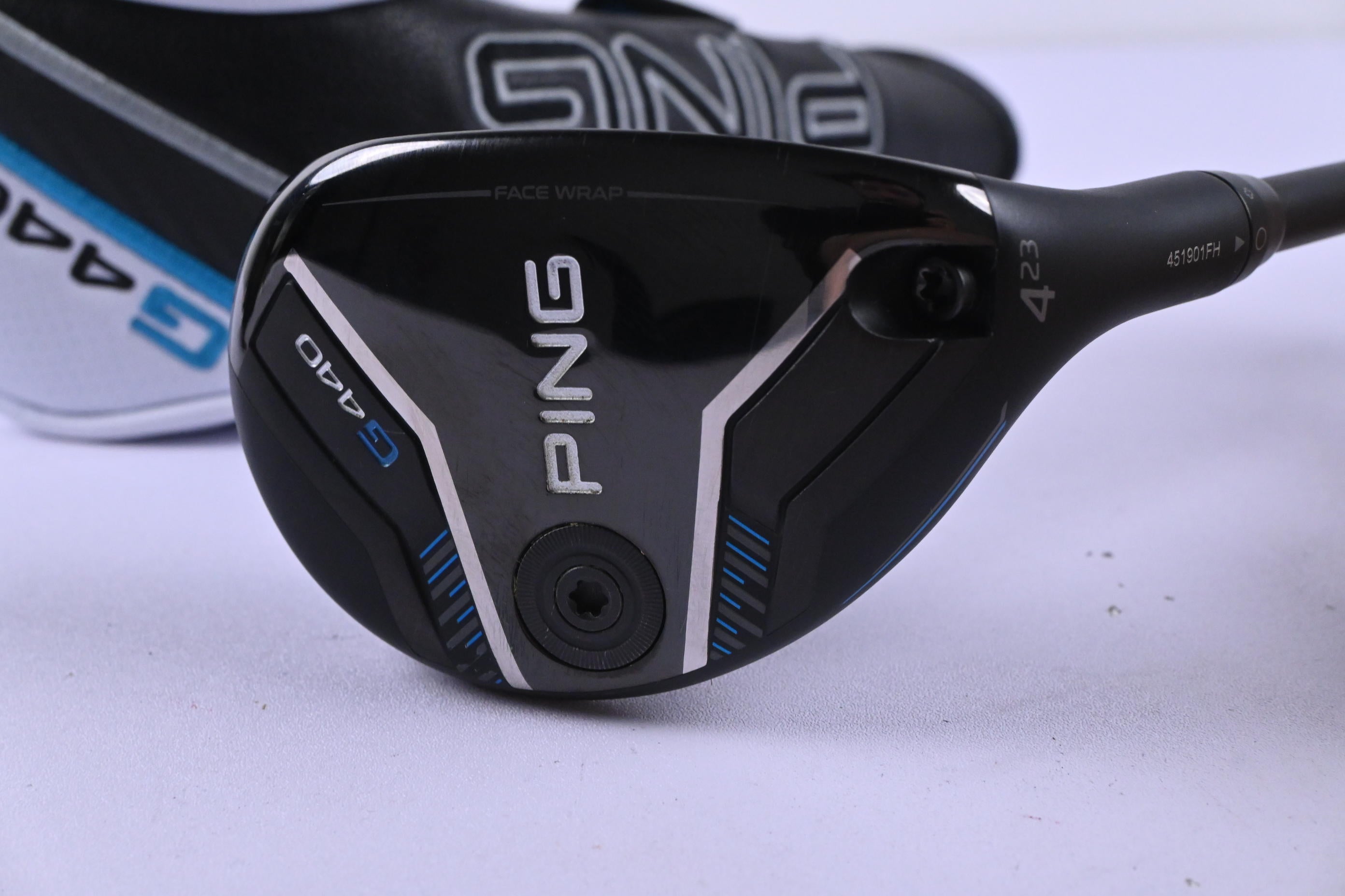 Ping G440 #4 Hybrid / 23 Degree / Regular Flex Ping Alta CB Blue 70 Shaft
