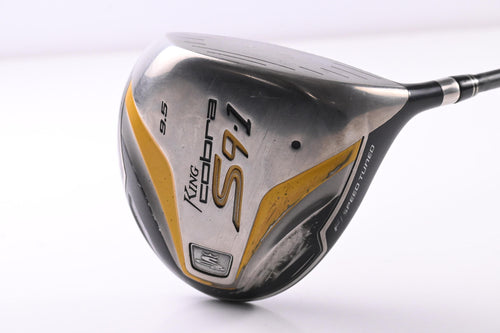 Cobra S9-1 Driver / 9.5 Degree / Stiff Flex Aldila DVS 55 Shaft