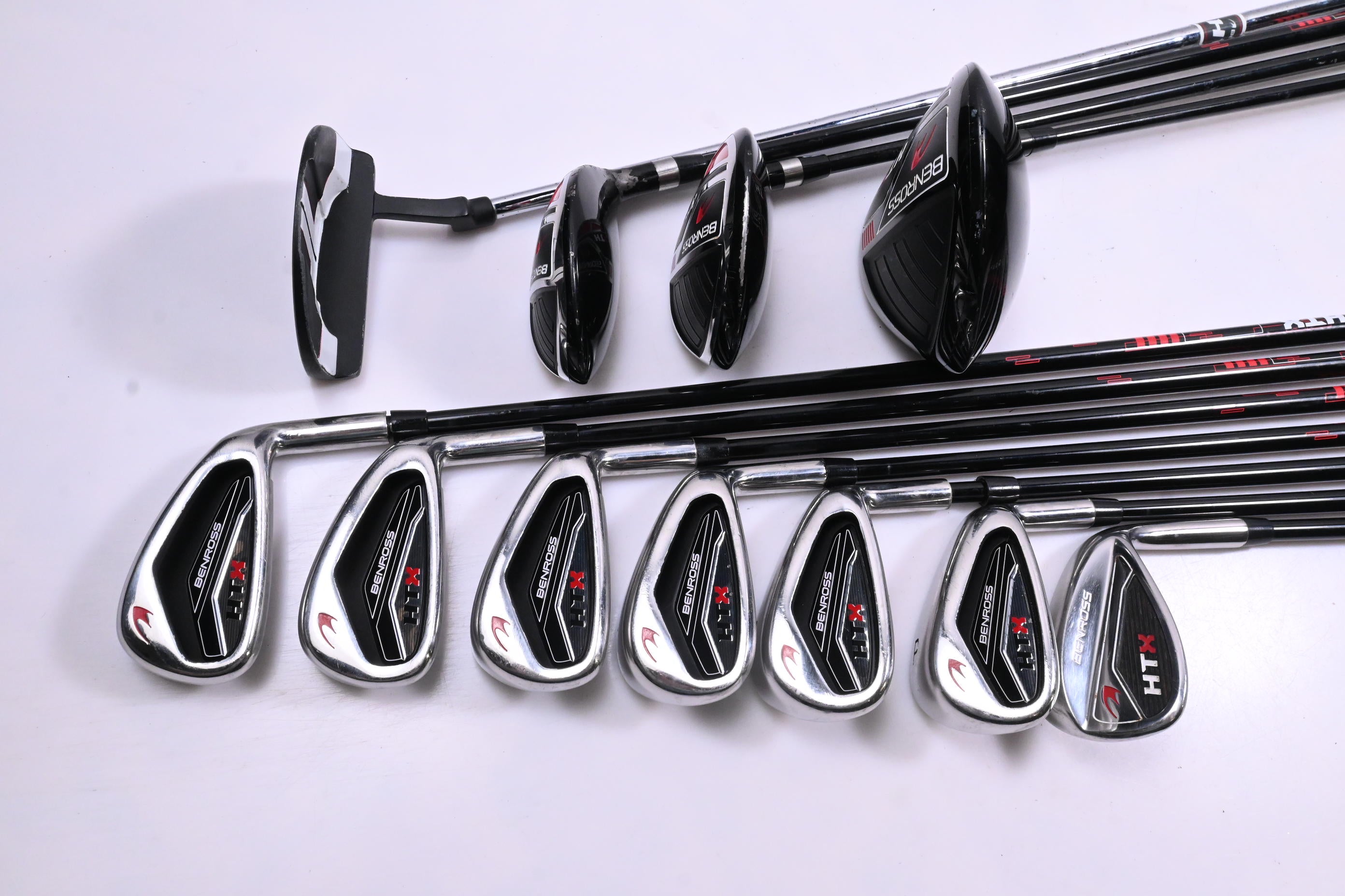 Benross HTX Package Set / Woods, Irons, Putter, Bag