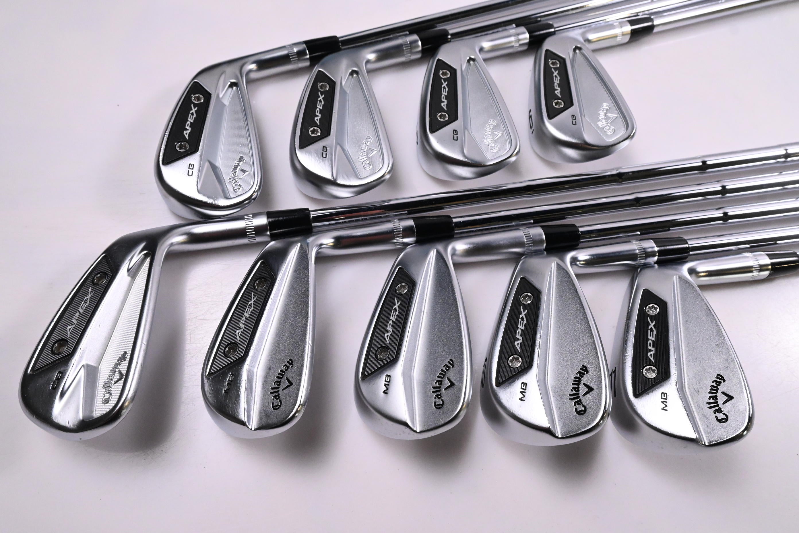 Callaway Apex CB/MB 24 Irons / 3-PW+GW / X-Flex Dynamic Gold Mid 115 X100